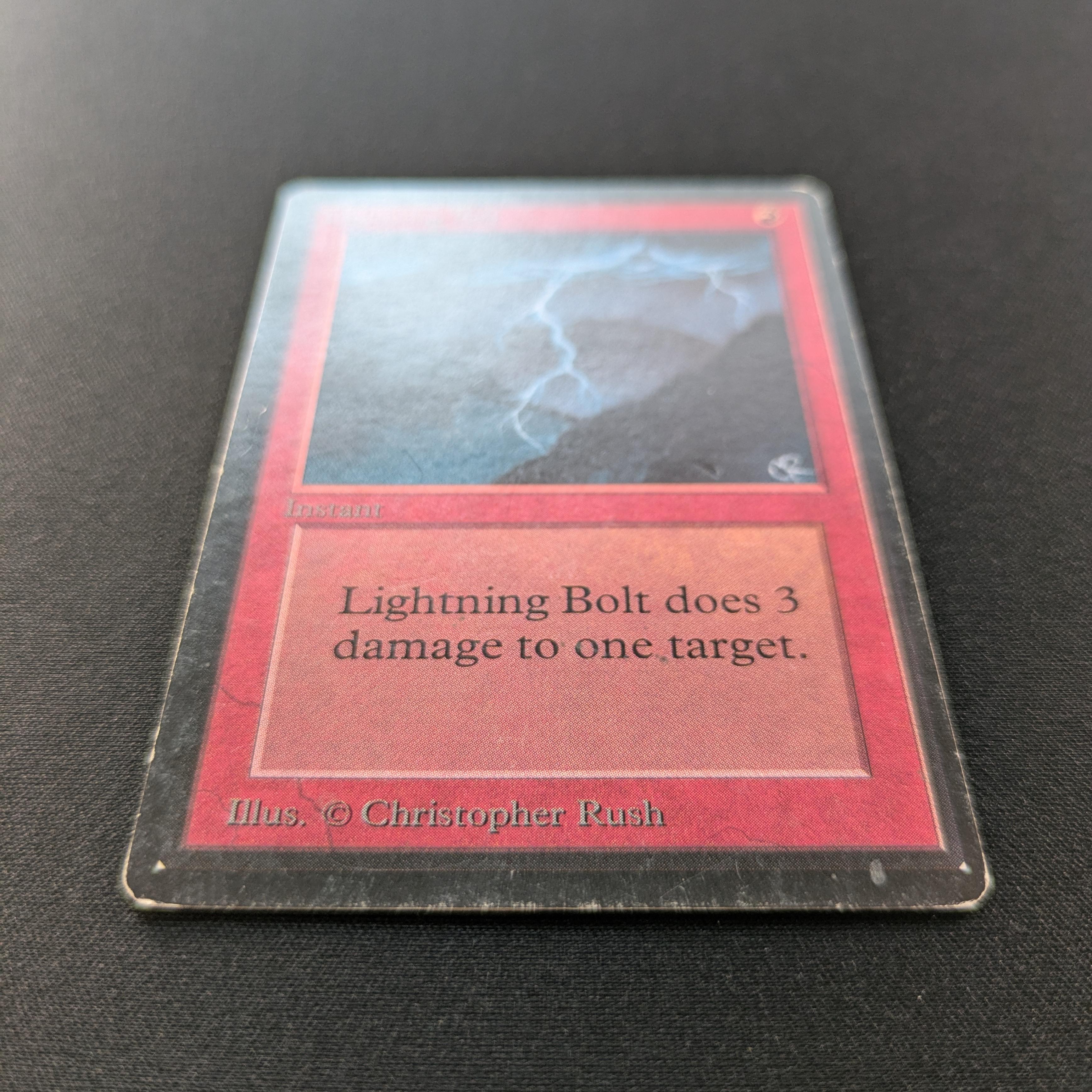 MTG Singles - Lightning Bolt - Beta - 