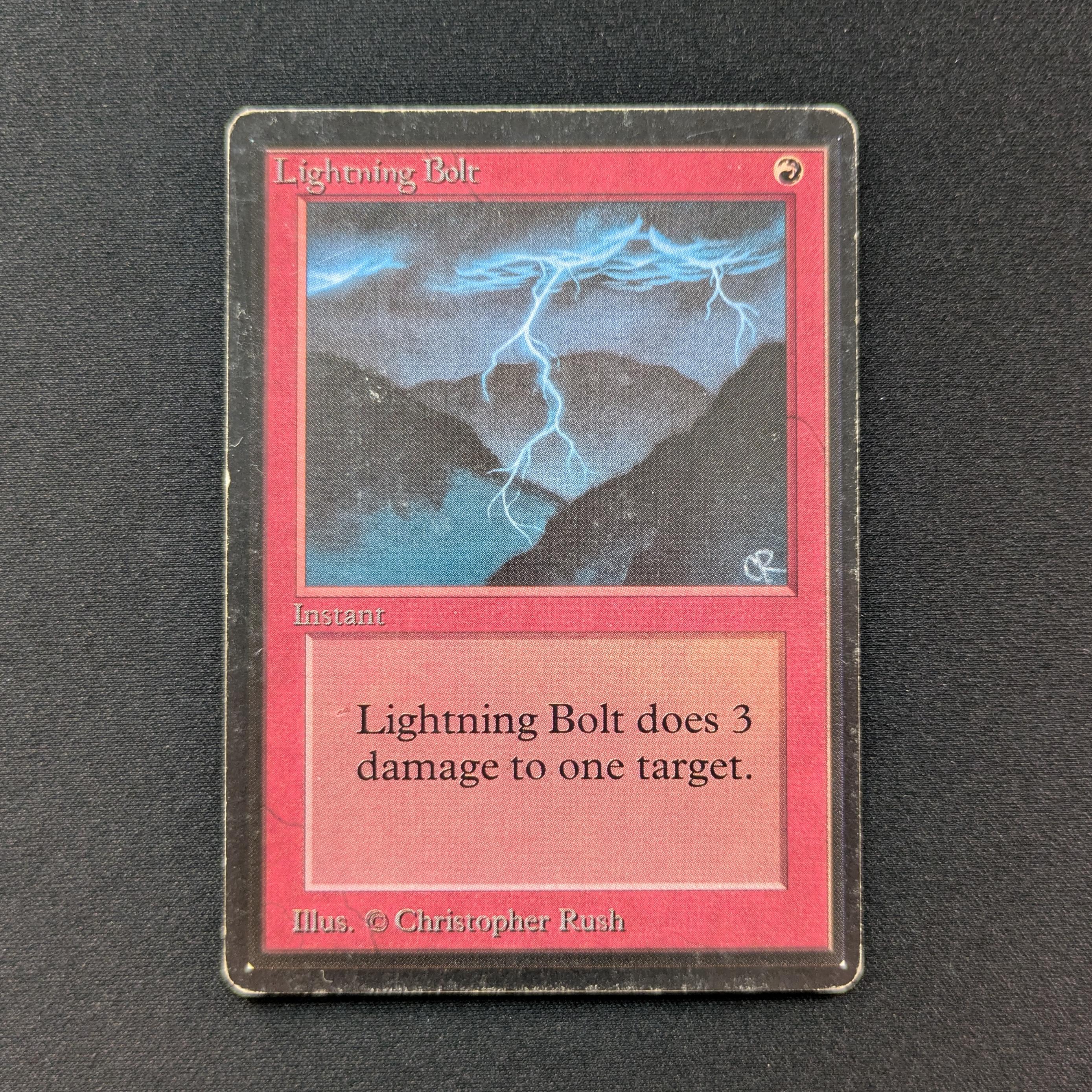 MTG Singles - Lightning Bolt - Beta - PL - 28772