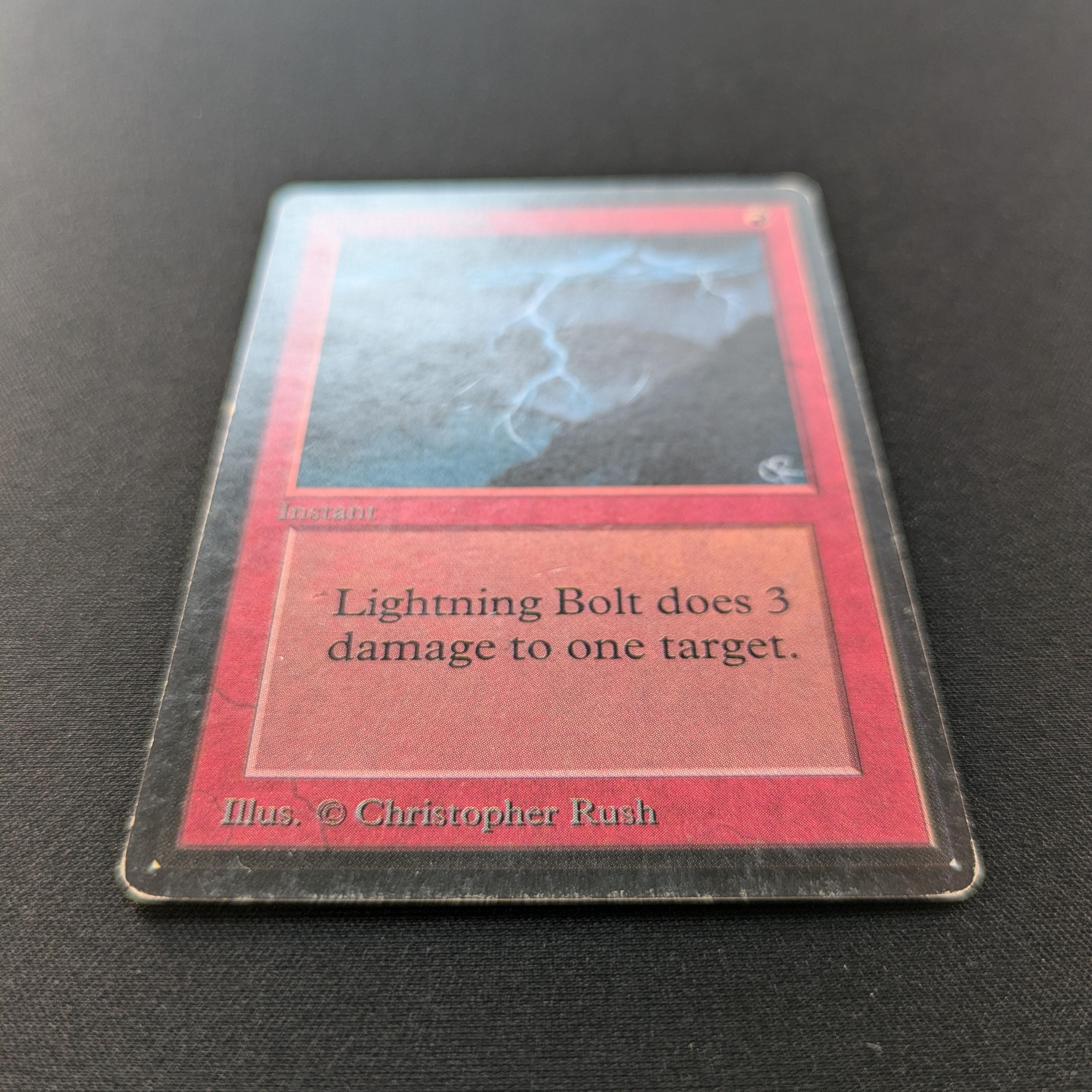 MTG Singles - Lightning Bolt - Beta - 