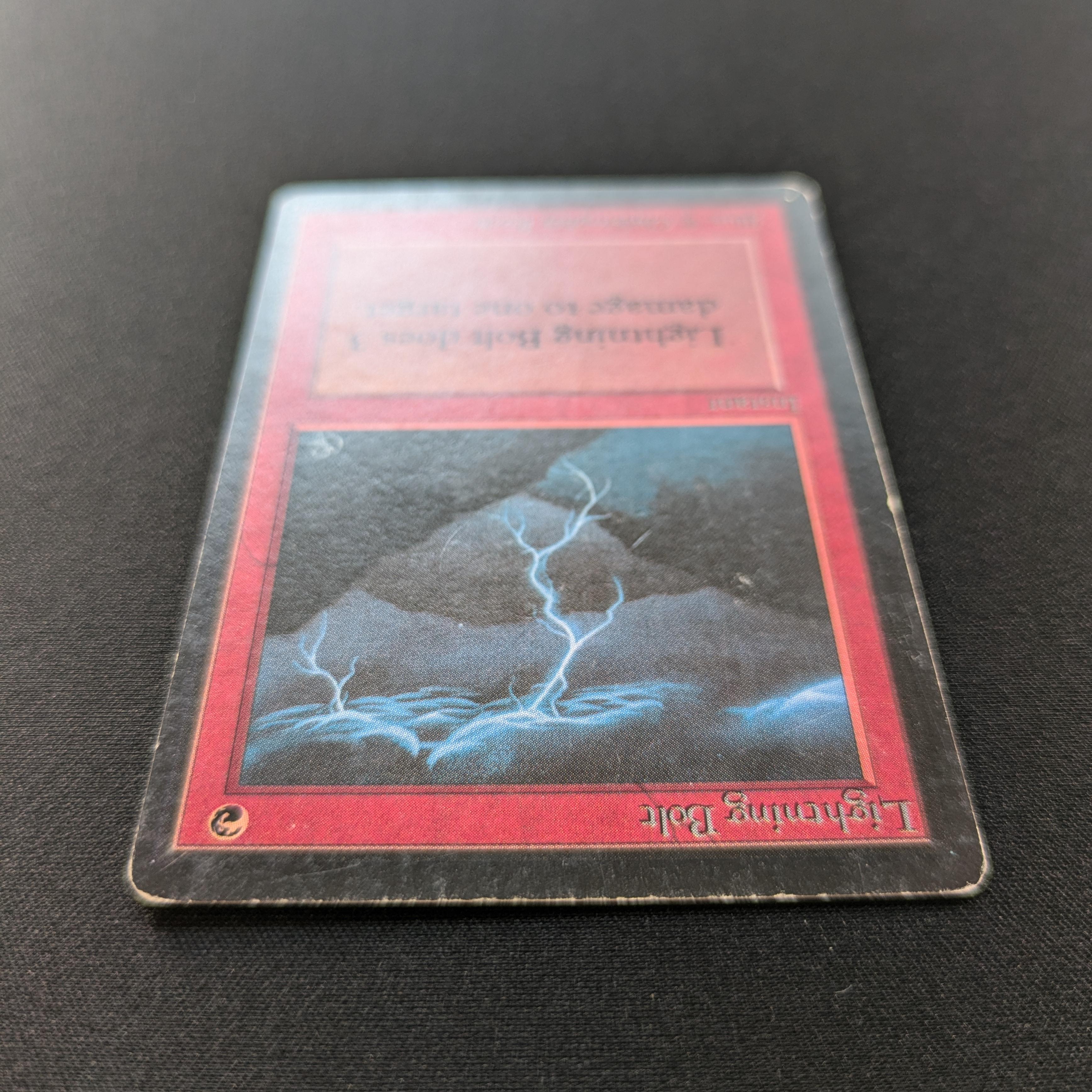 MTG Singles - Lightning Bolt - Beta - 