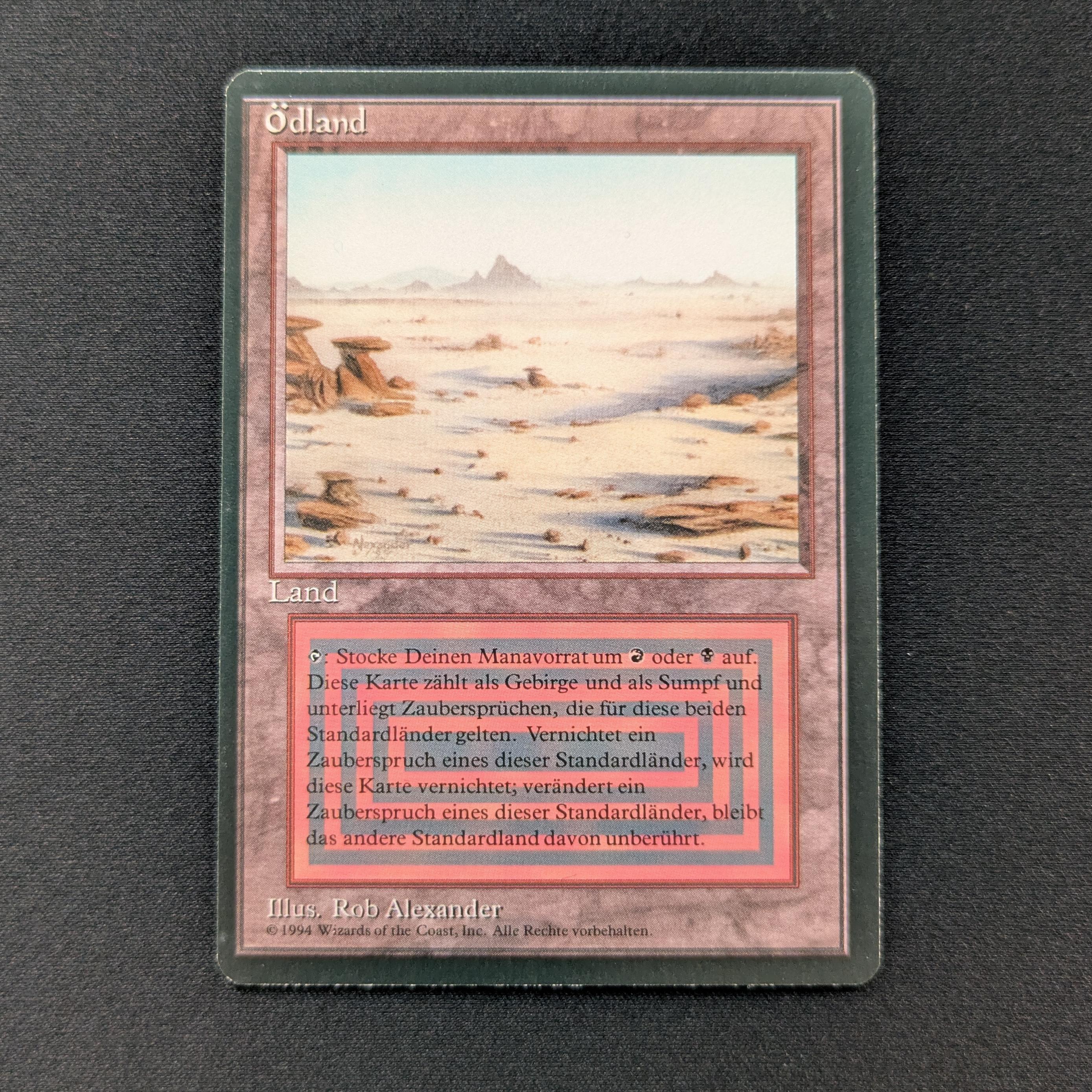 MTG Singles - Badlands - Foreign Black Bordered - German - NM - 28810