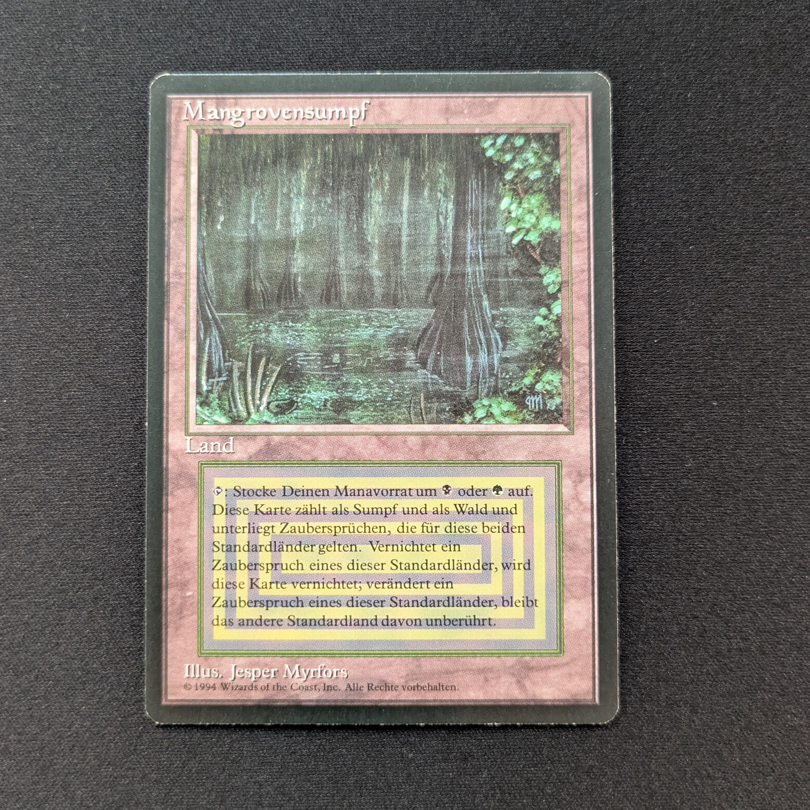 MTG Singles - Bayou - Foreign Black Bordered - German - NM - 28812
