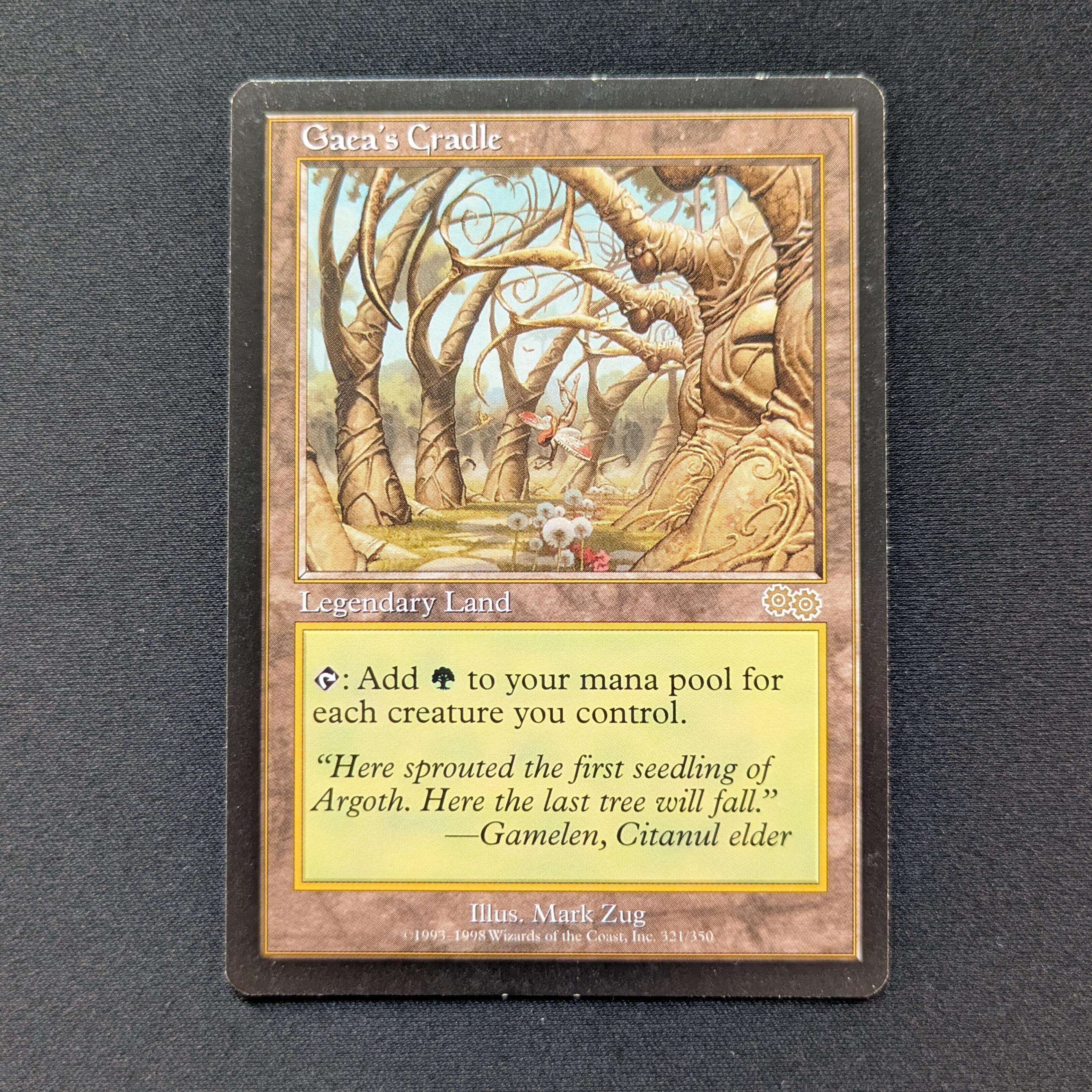 MTG Singles - Gaea's Cradle - Urza's Saga - English - EX - 28835