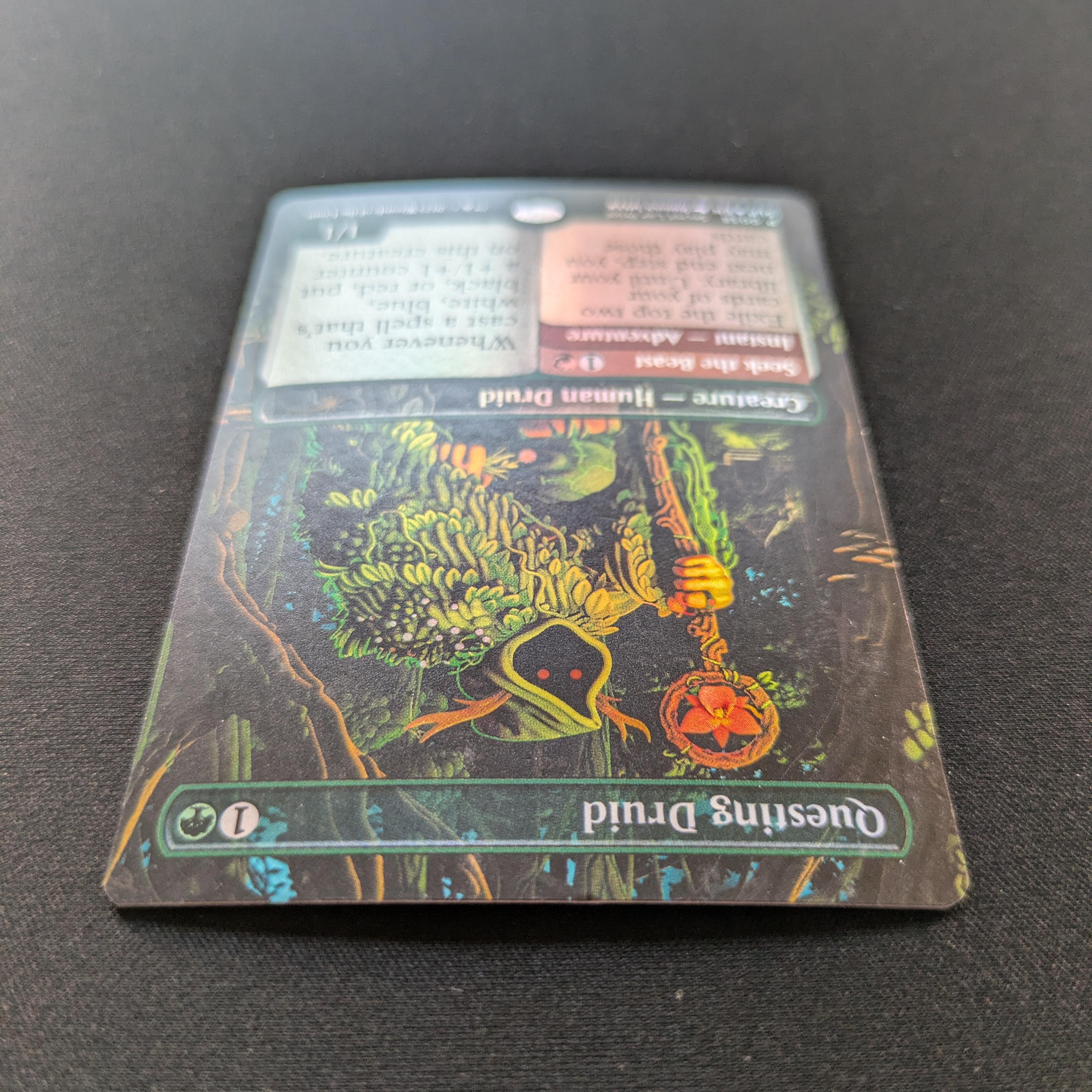 MTG Singles - [FOIL] Questing Druid - DCI Promos - NM - 