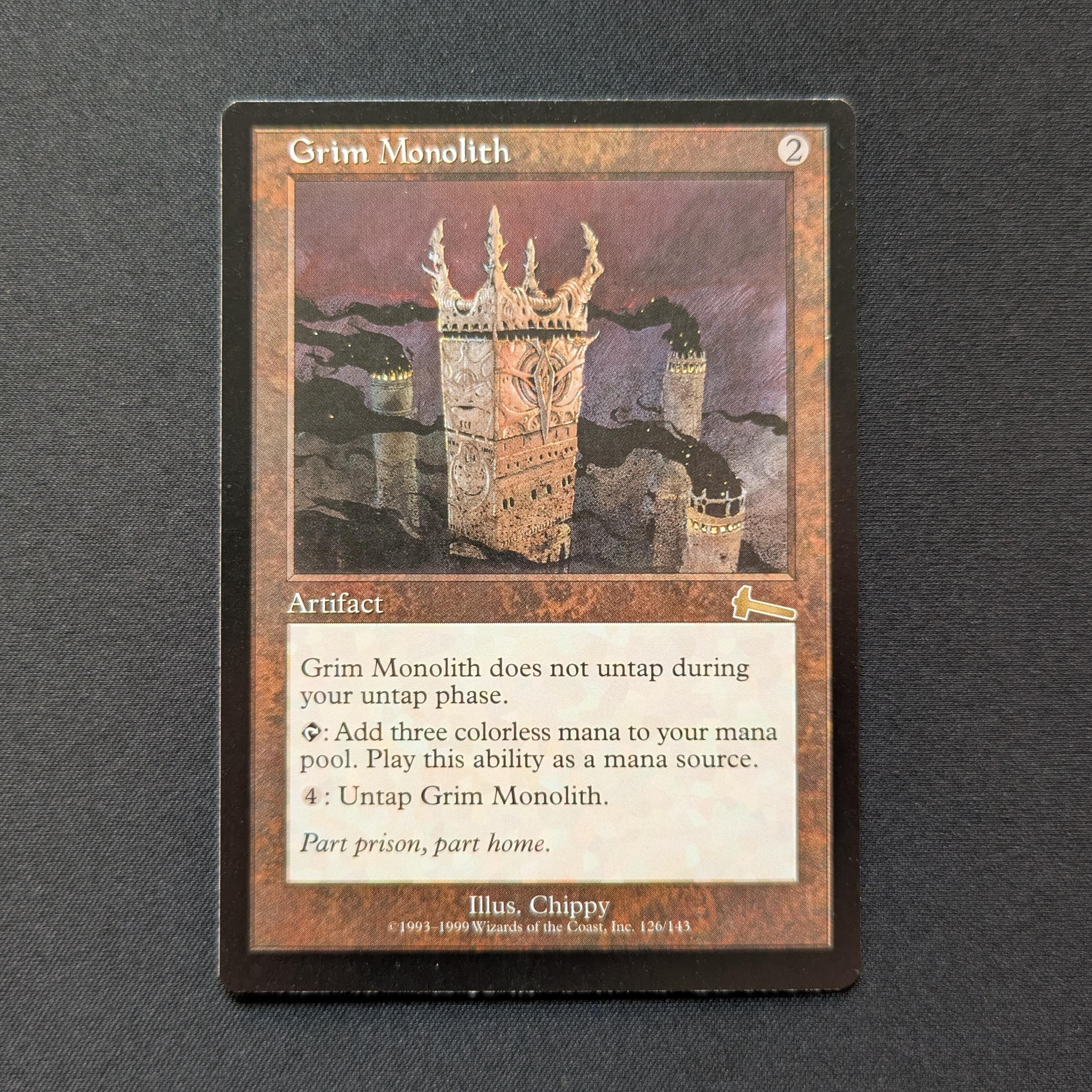 MTG Singles - Grim Monolith - Urza's Legacy - English - NM - 28898