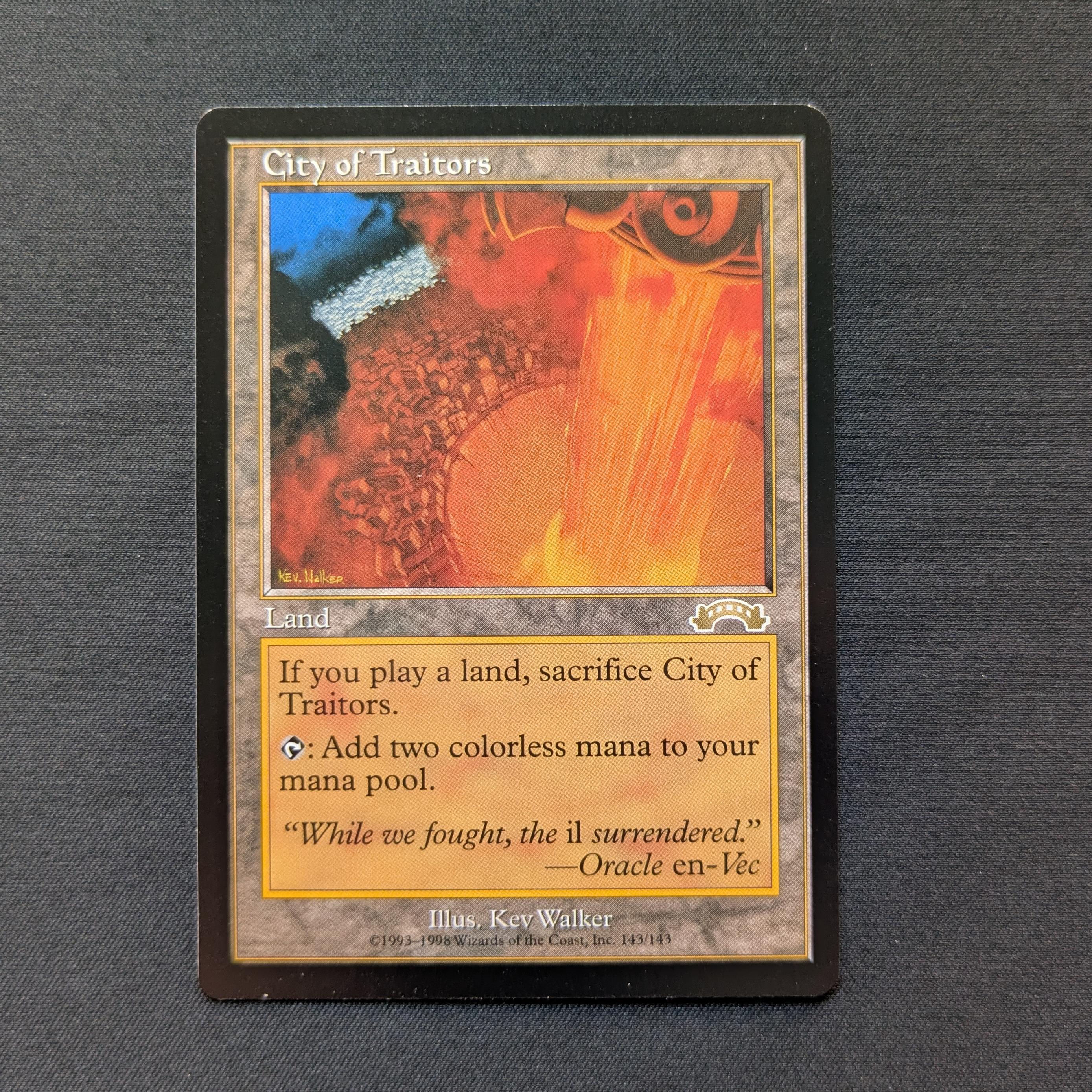 MTG Singles - City of Traitors - Exodus - English - NM - 28902