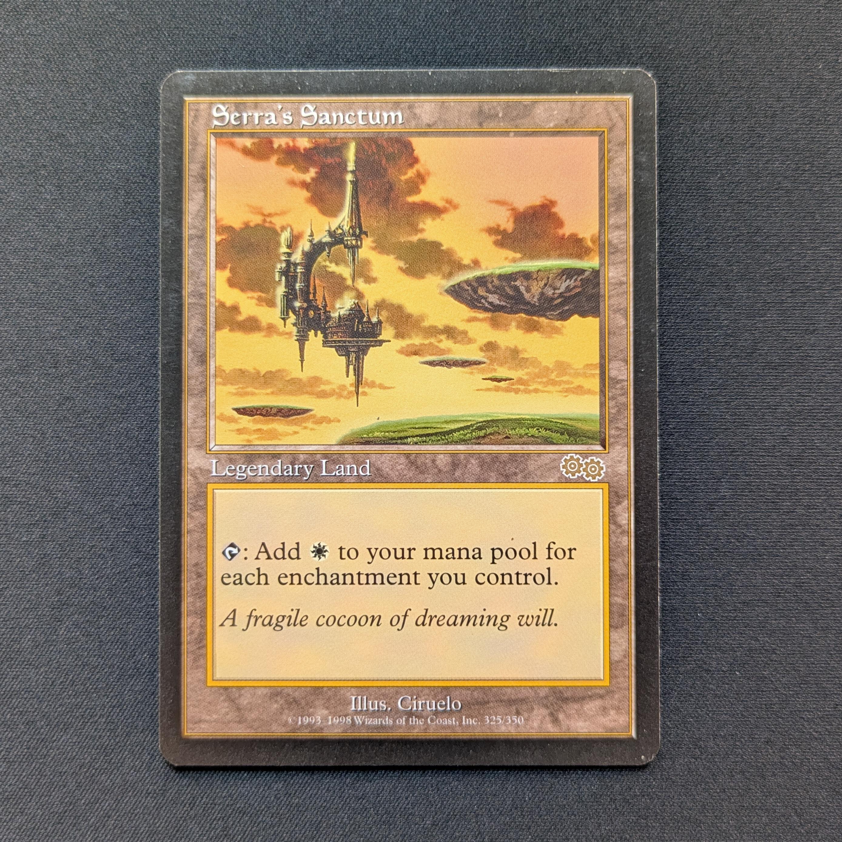 MTG Singles - Serra's Sanctum - Urza's Saga - English - EX - 28904