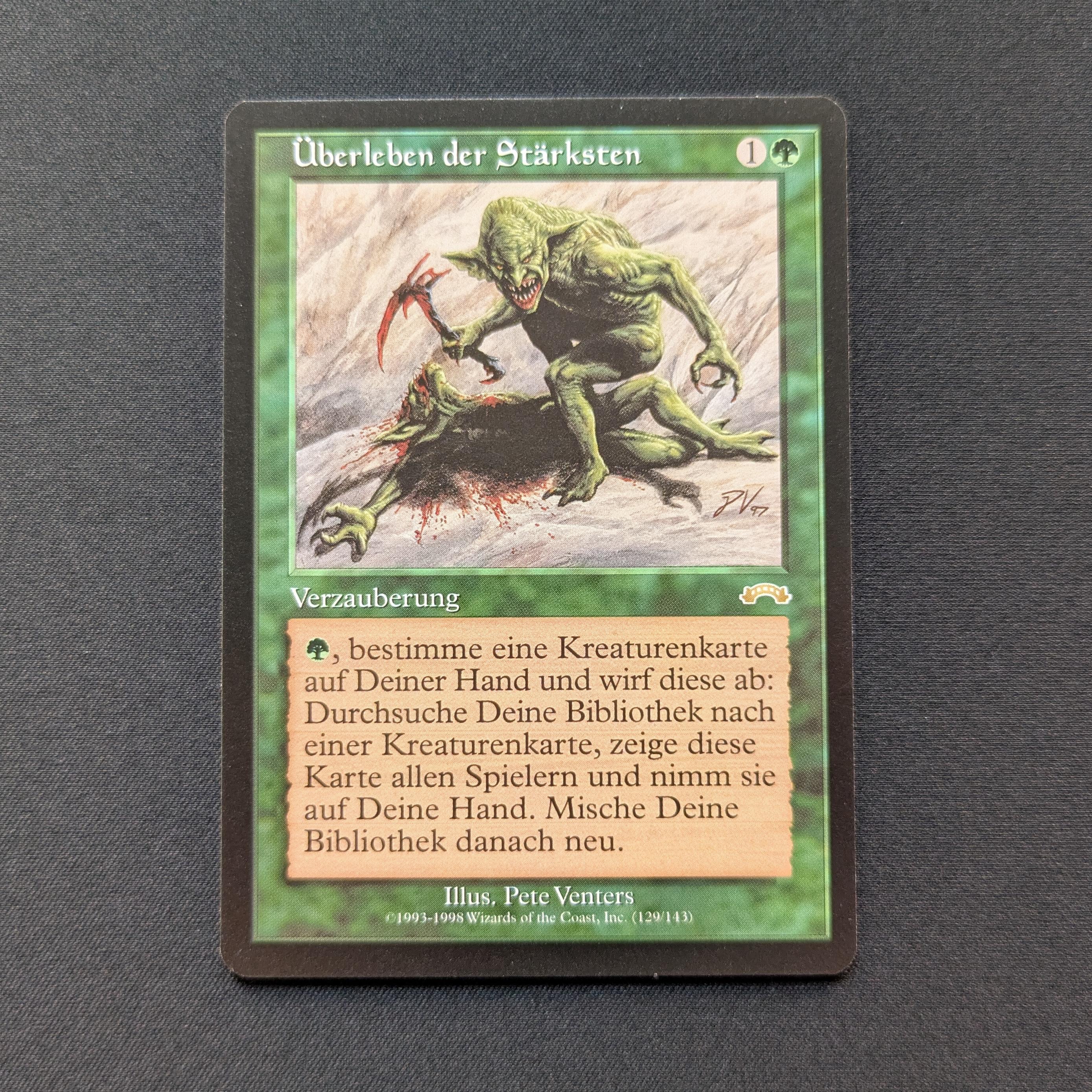 MTG Singles - Survival of the Fittest - Exodus - German - EX - 28905