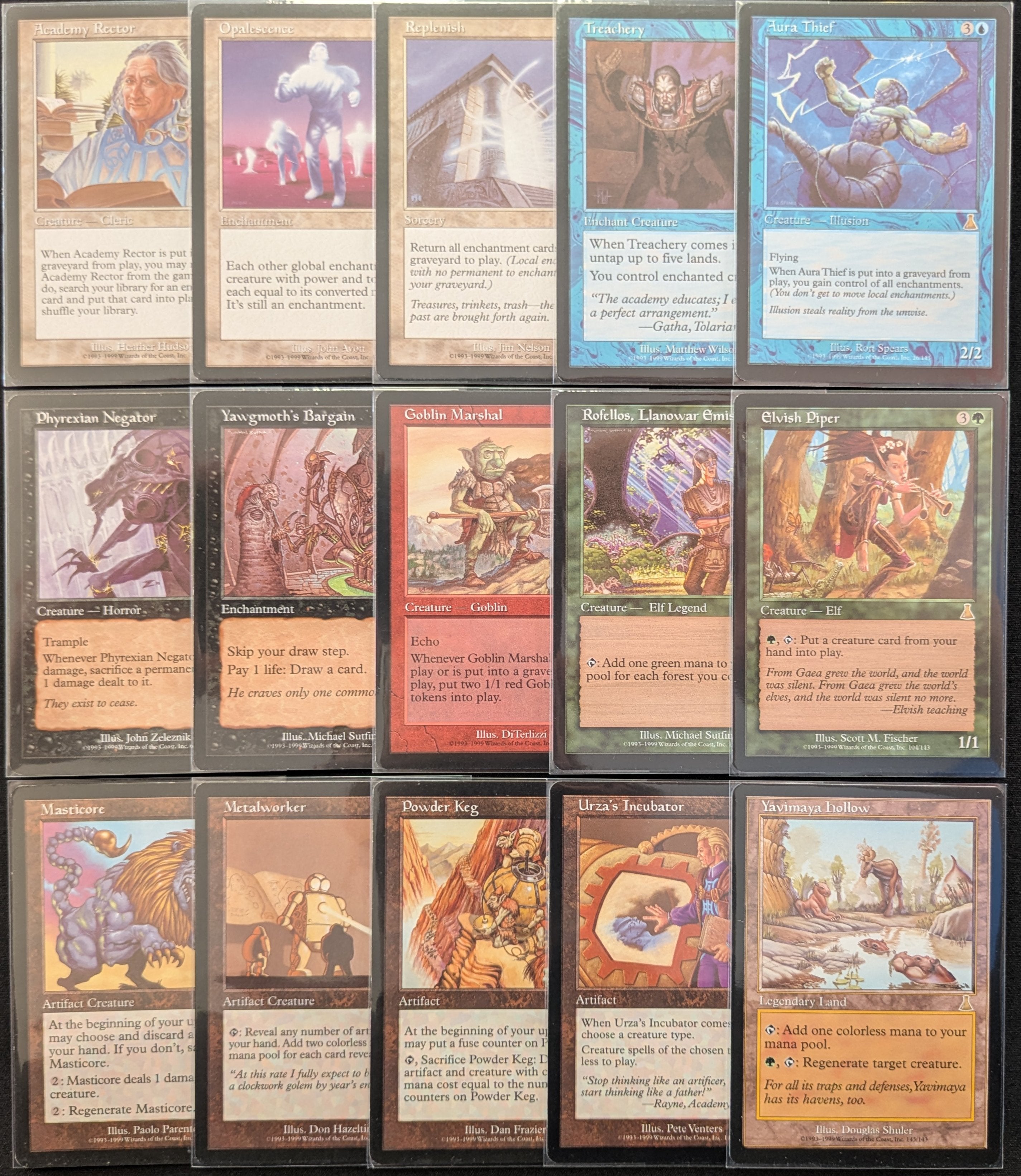 MTG Singles - Full Set - Urza's Destiny - EX-NM - 