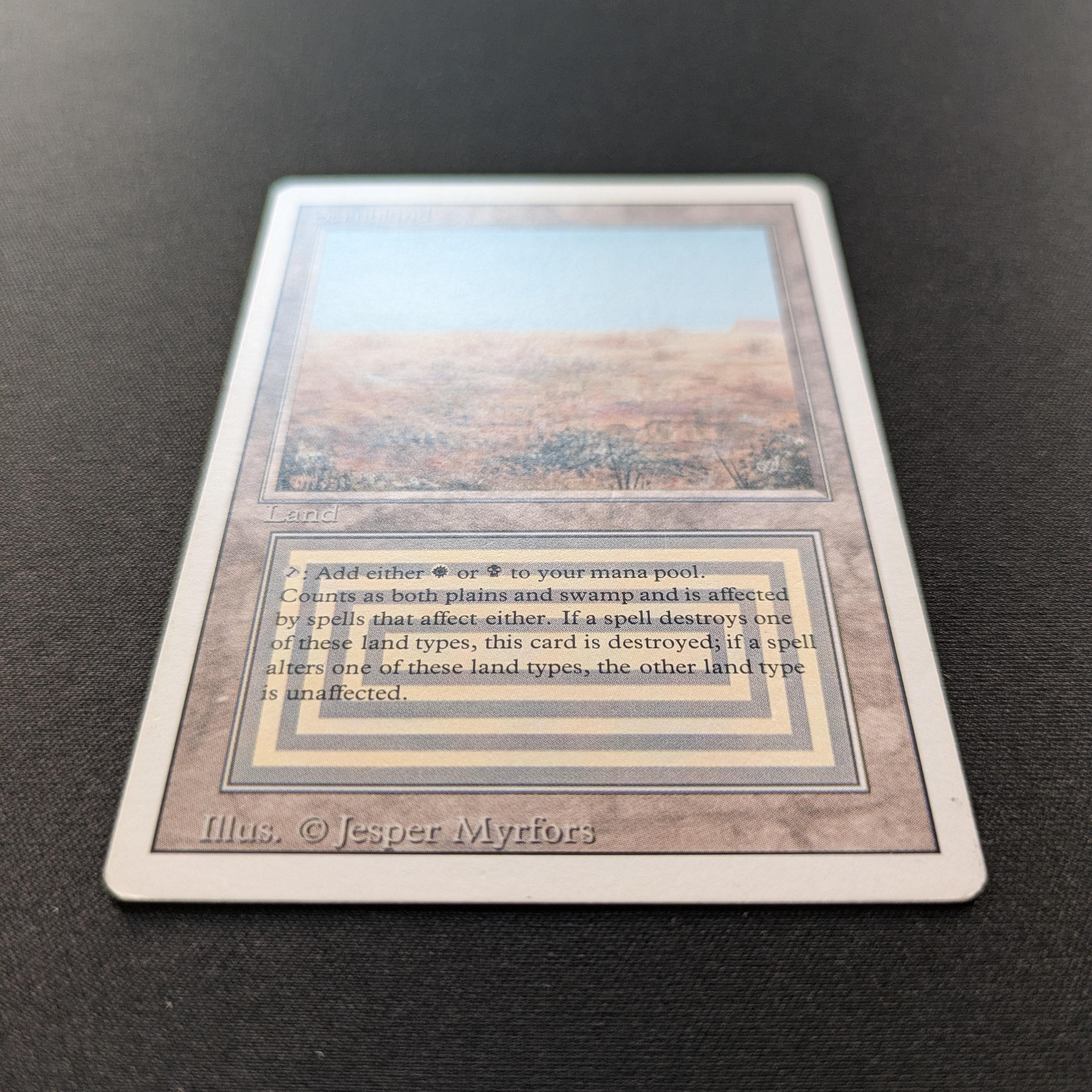 MTG Singles - Scrubland - Revised - 
