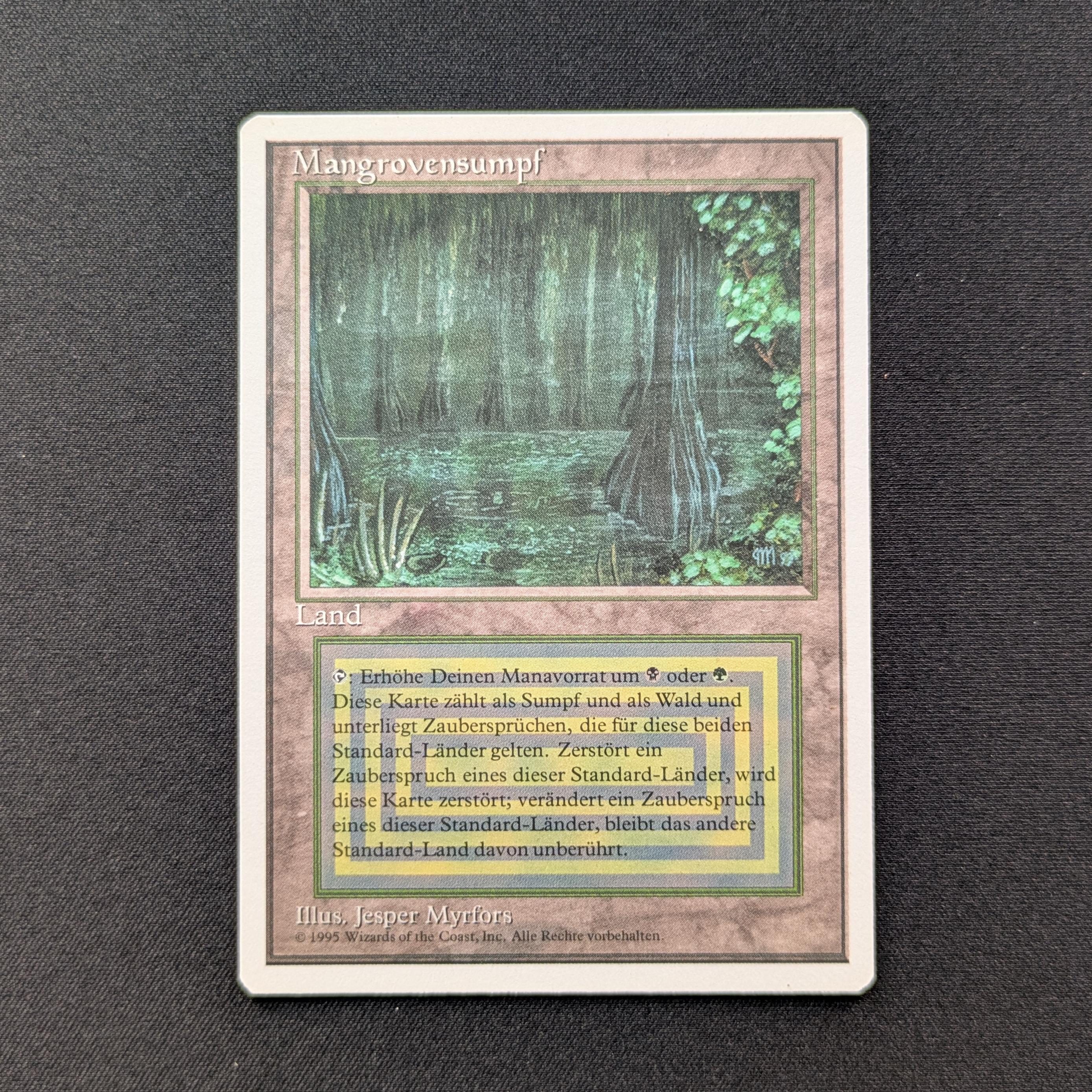 MTG Singles - Bayou - Foreign White Bordered - German - NM - 29023