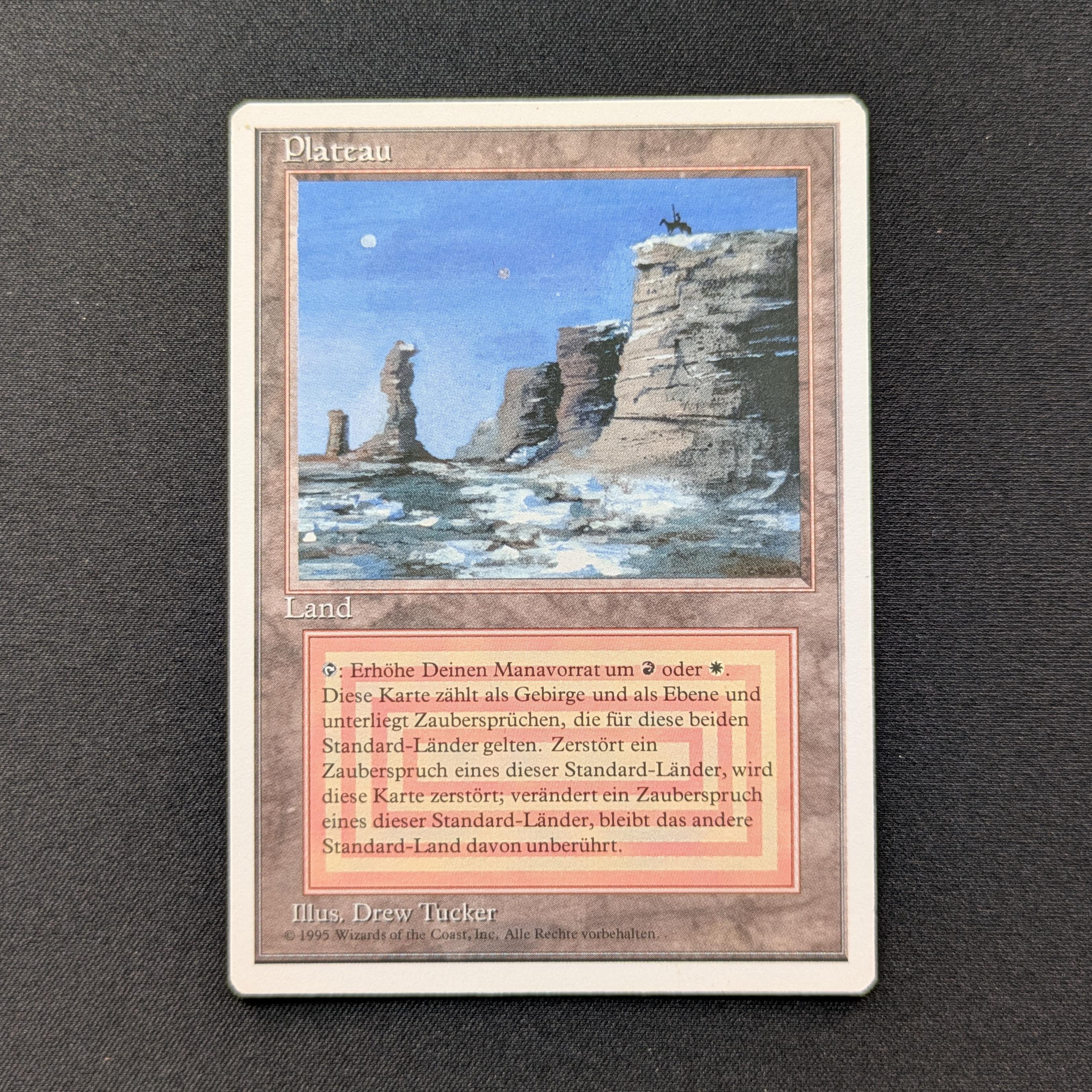 MTG Singles - Plateau - Foreign White Bordered - German - EX - 29024