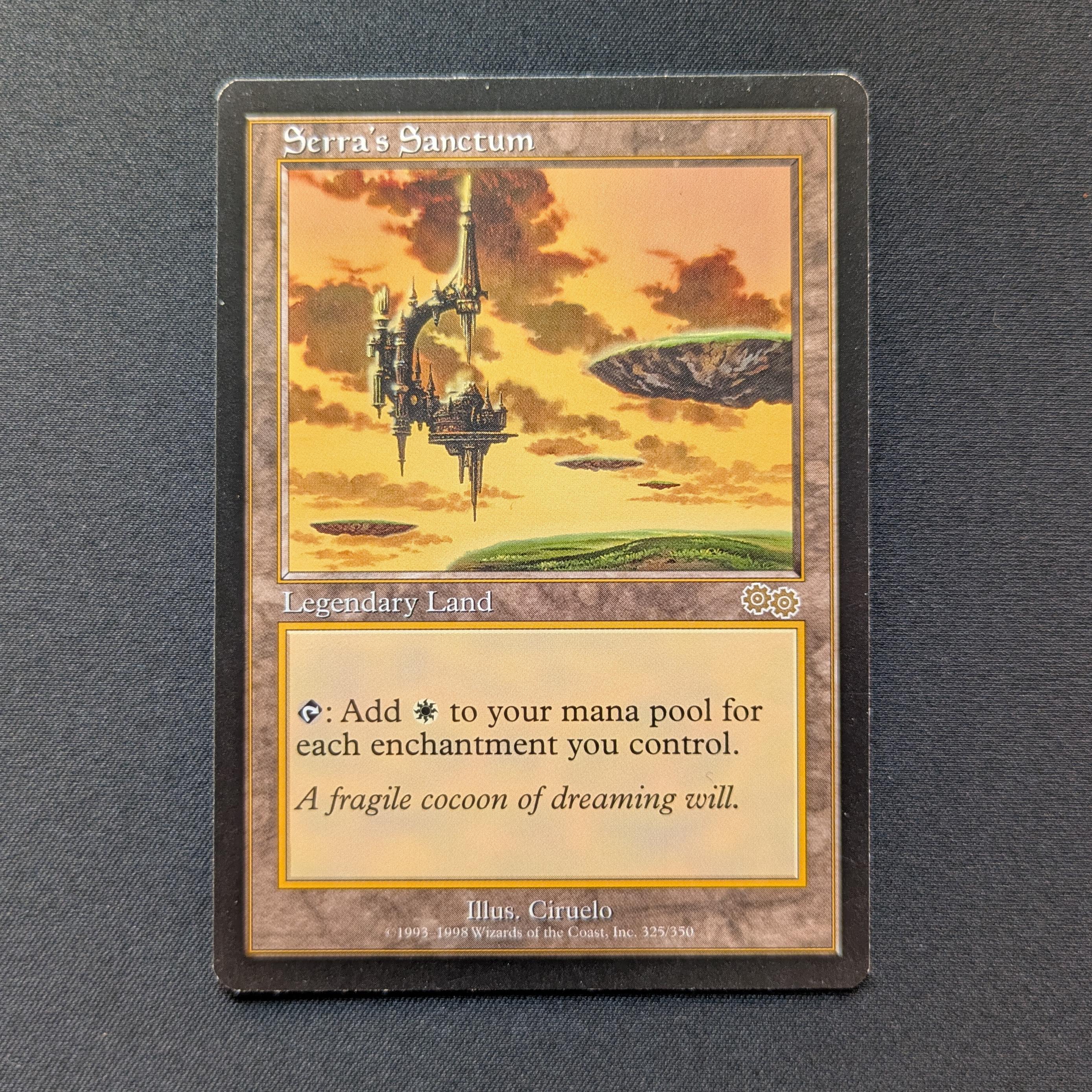 MTG Singles - Serra's Sanctum - Urza's Saga - English - EX - 29036