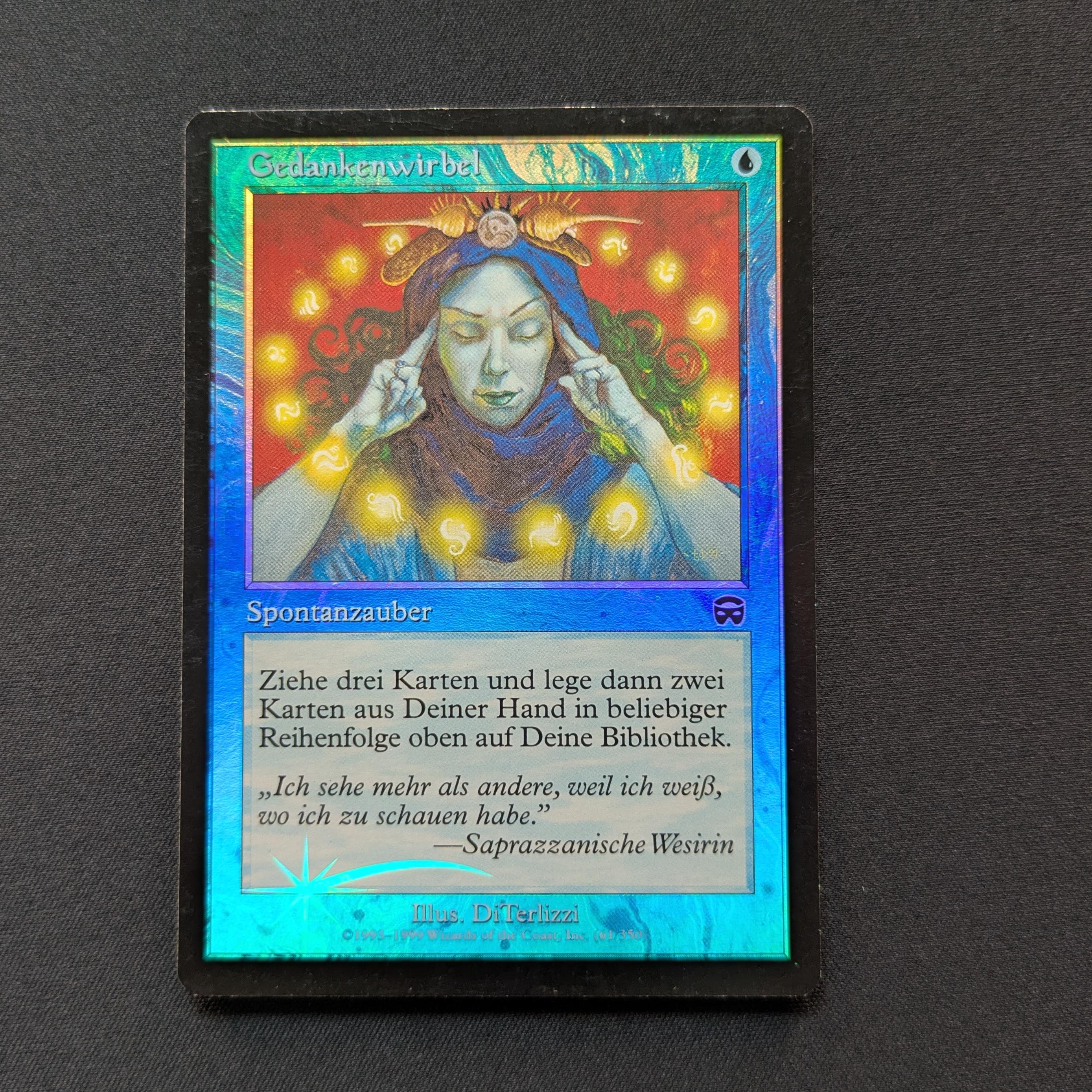 MTG Singles - [FOIL] Brainstorm - Mercadian Masques - PO - 