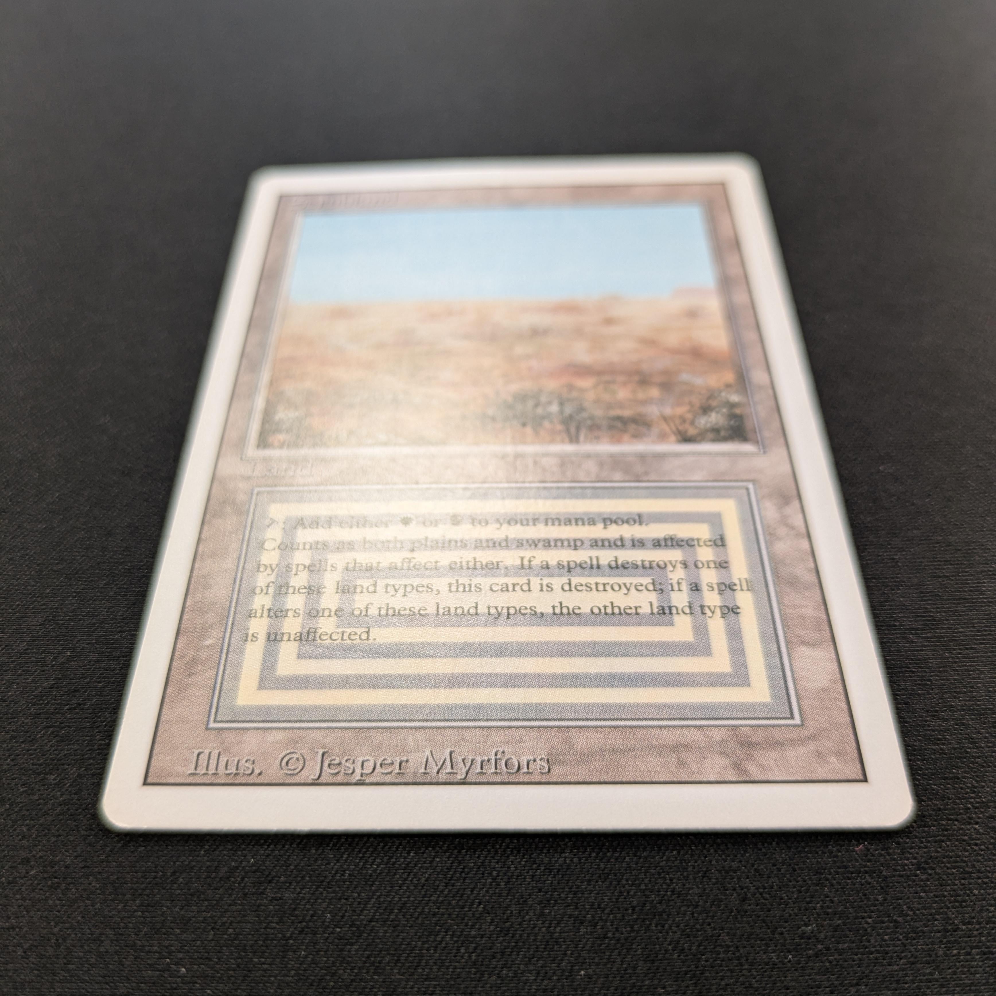 MTG Singles - Scrubland - Revised - 