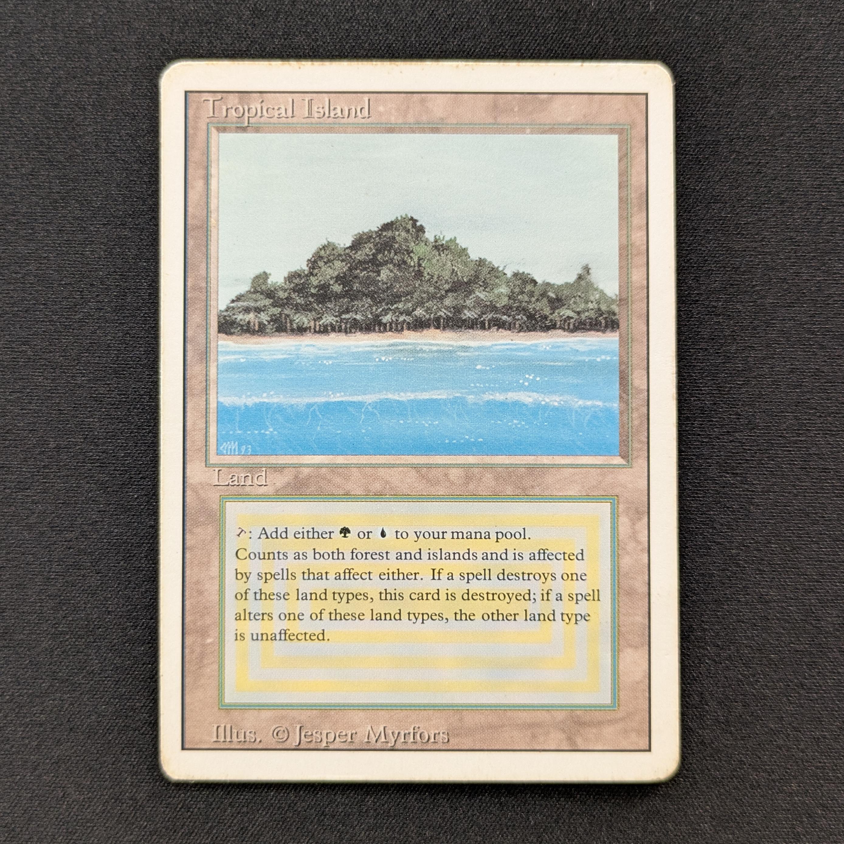 MTG Singles - Tropical Island - Revised - PO - 29085