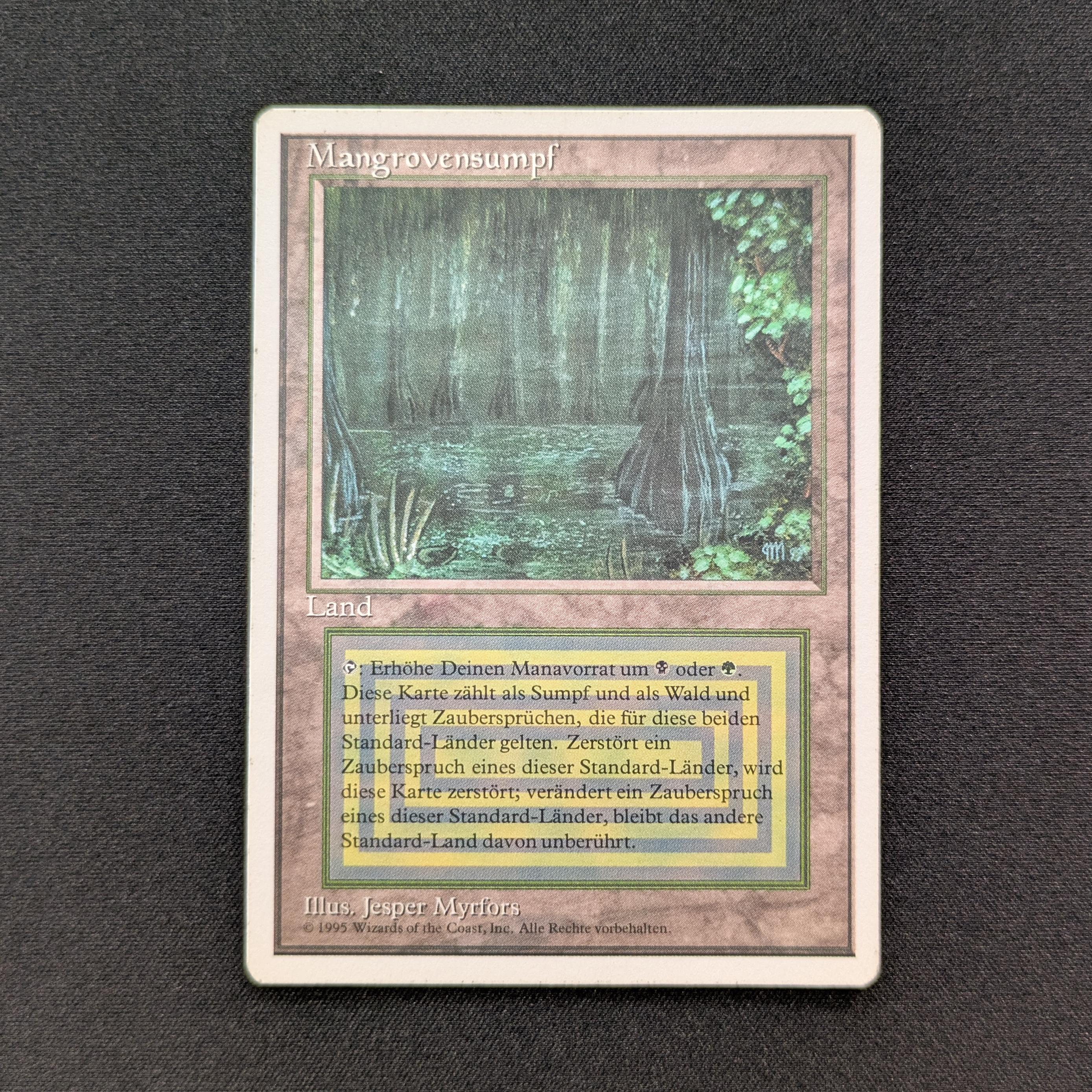 MTG Singles - Bayou - Foreign White Bordered - German - LP - 29087