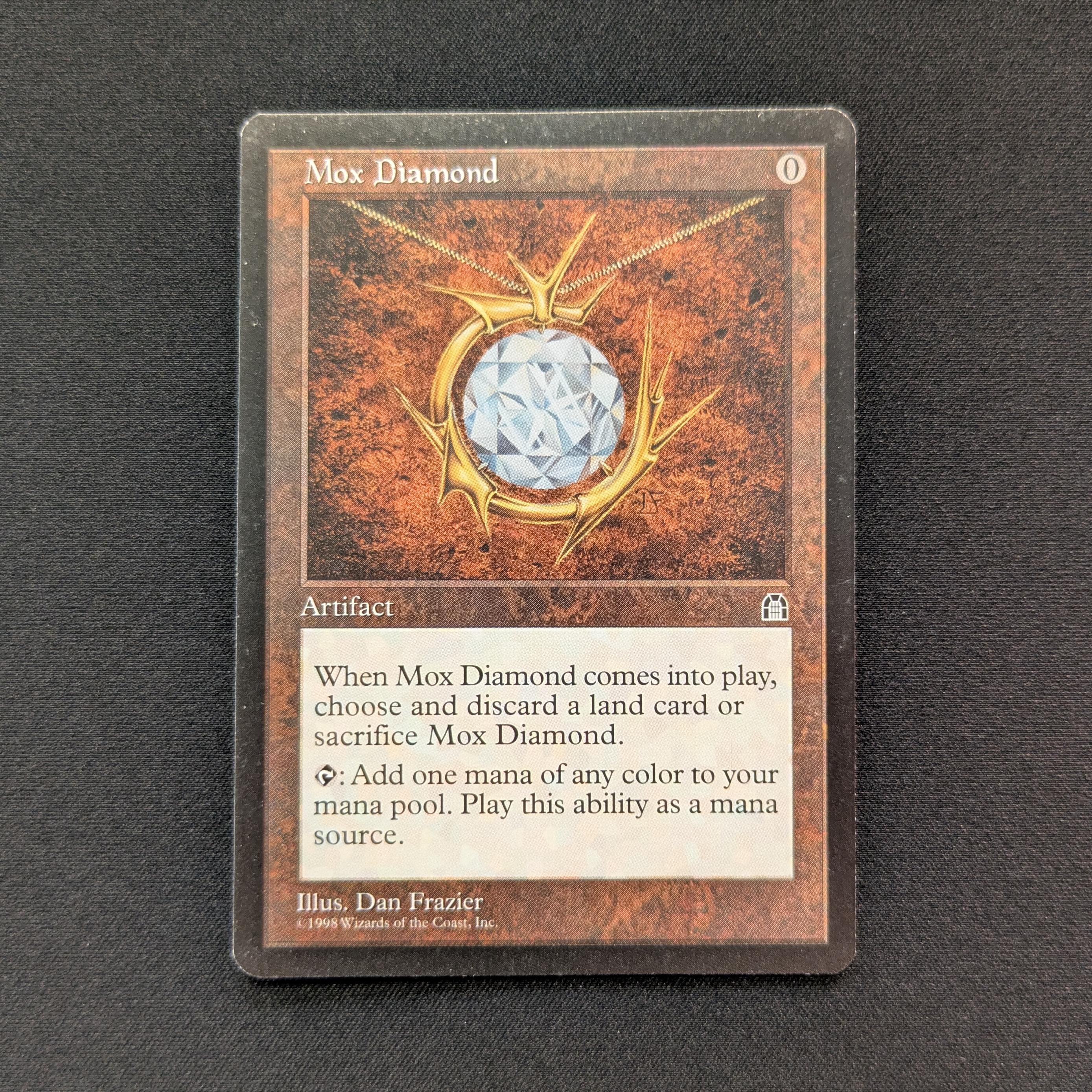 MTG Singles - Mox Diamond - Stronghold - English - GD - DENT - 29094