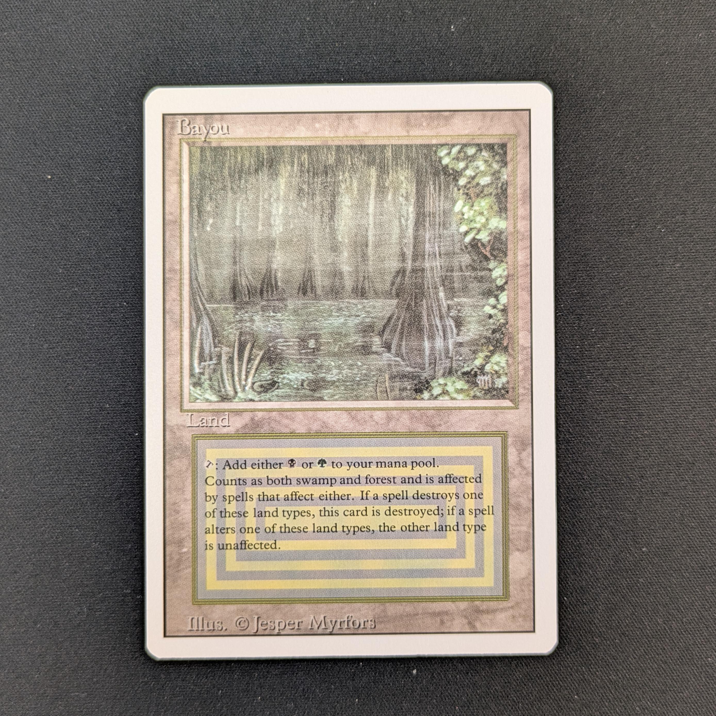 MTG Singles - Bayou - Revised - EX - 29133