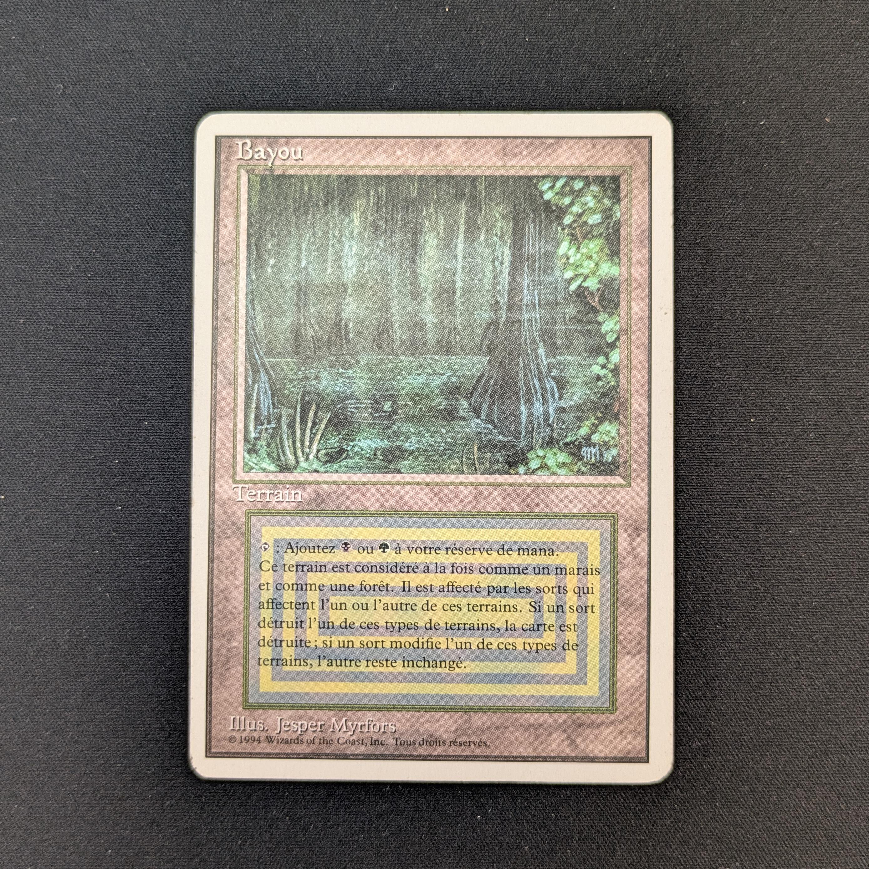 MTG Singles - Bayou - Foreign White Bordered - French - LP - 29135