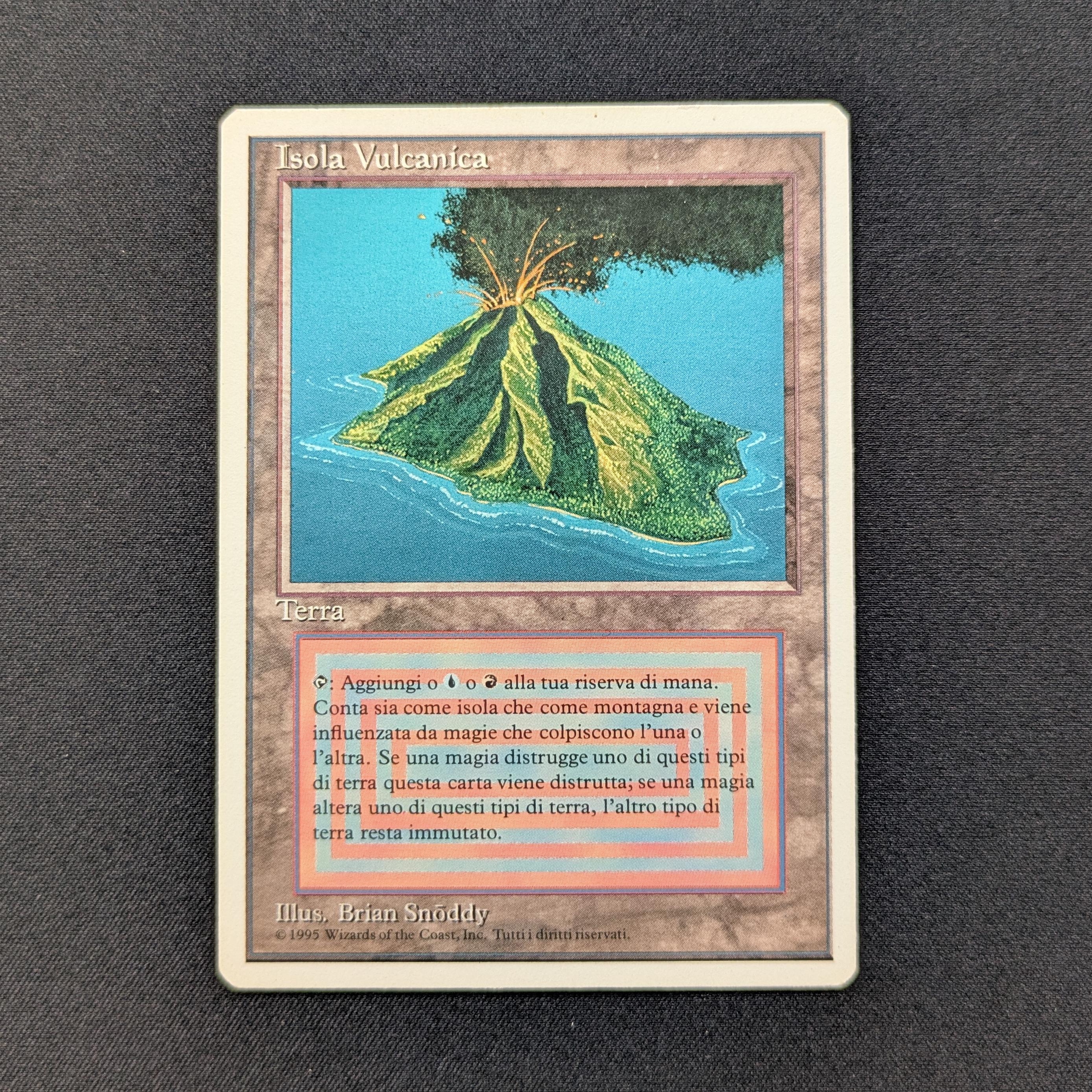 MTG Singles - Volcanic Island - Foreign White Bordered - 