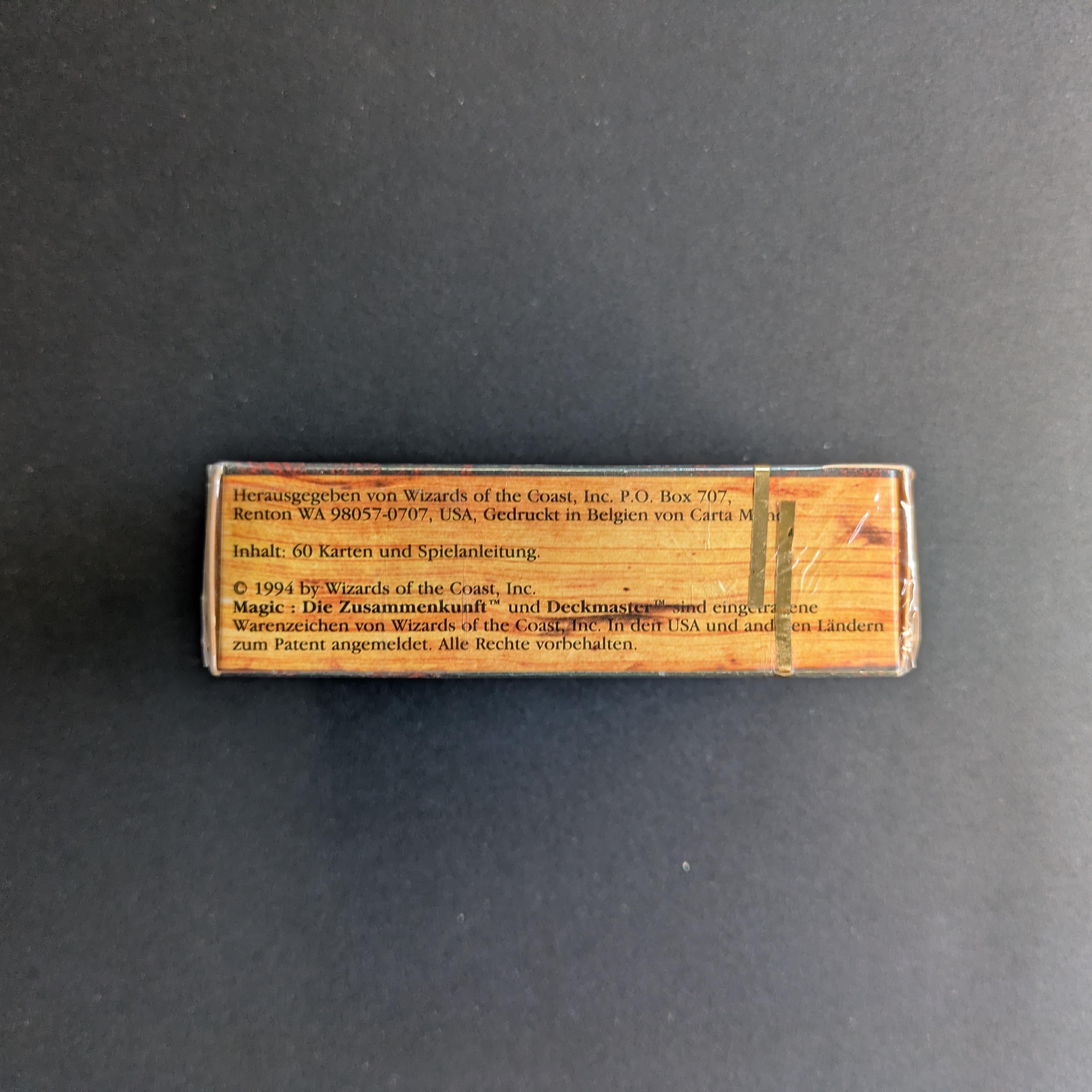 MTG Sealed Product - Foreign Black Bordered Starter Deck German - 