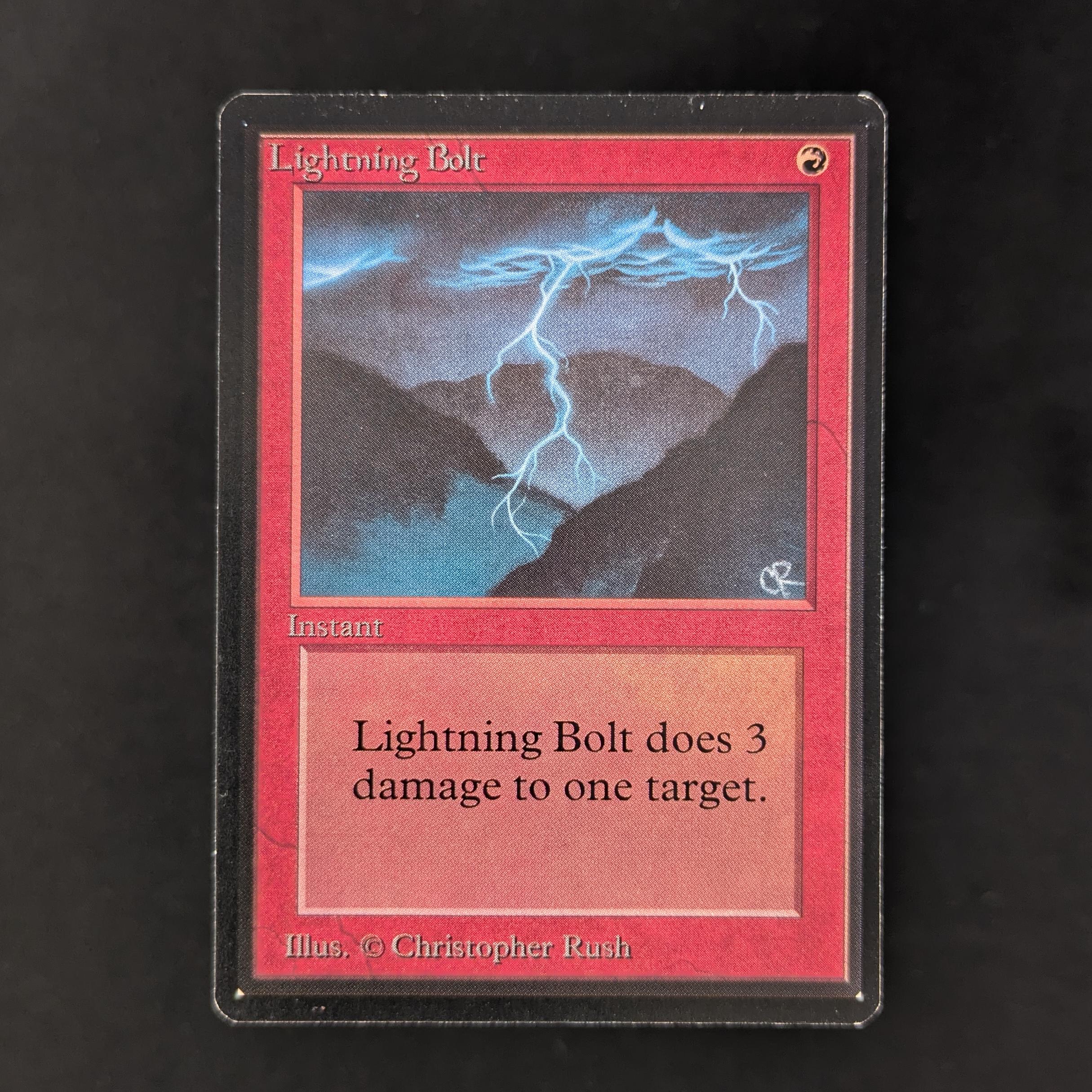 MTG Singles - Lightning Bolt - Beta - 