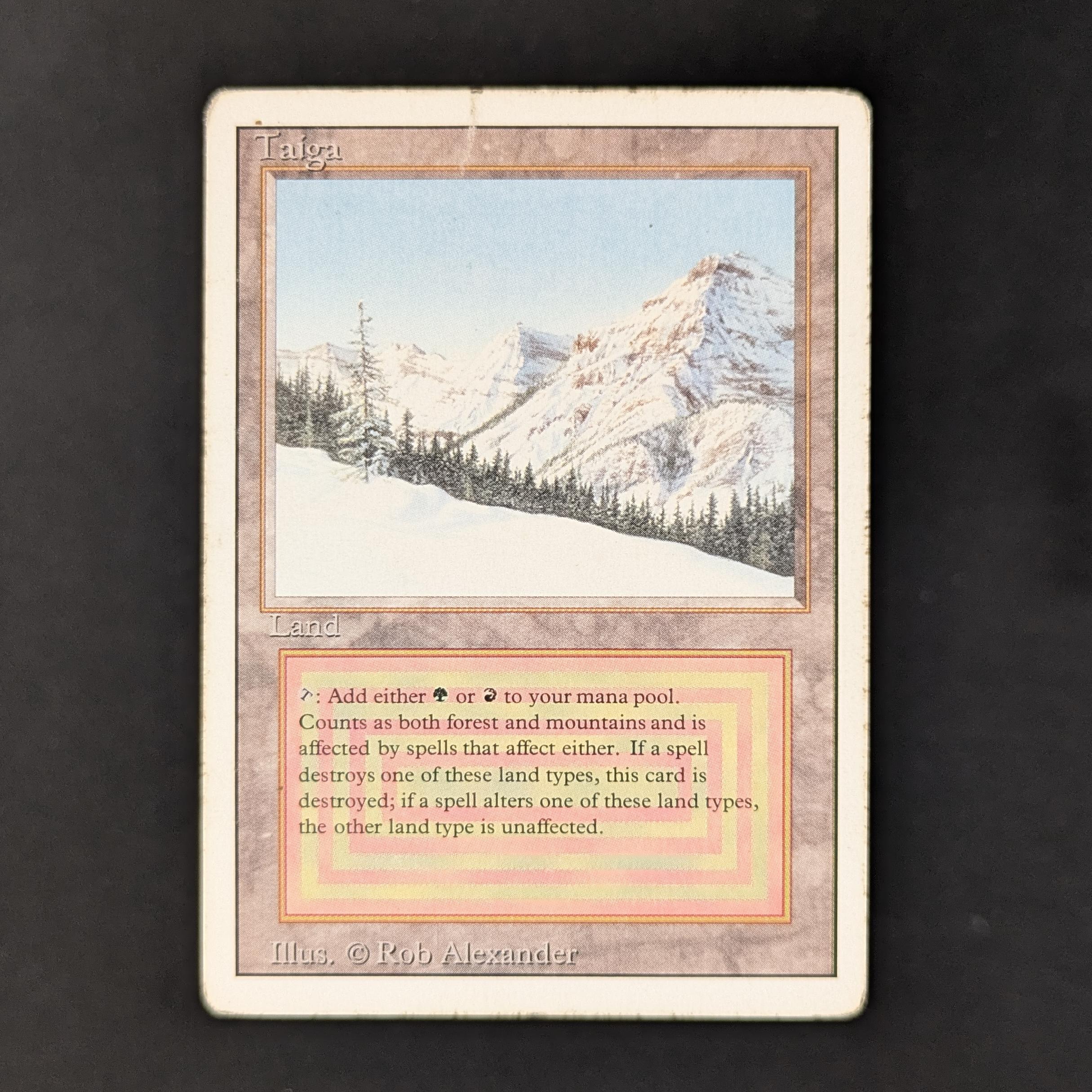 MTG Singles - Taiga - Revised - 