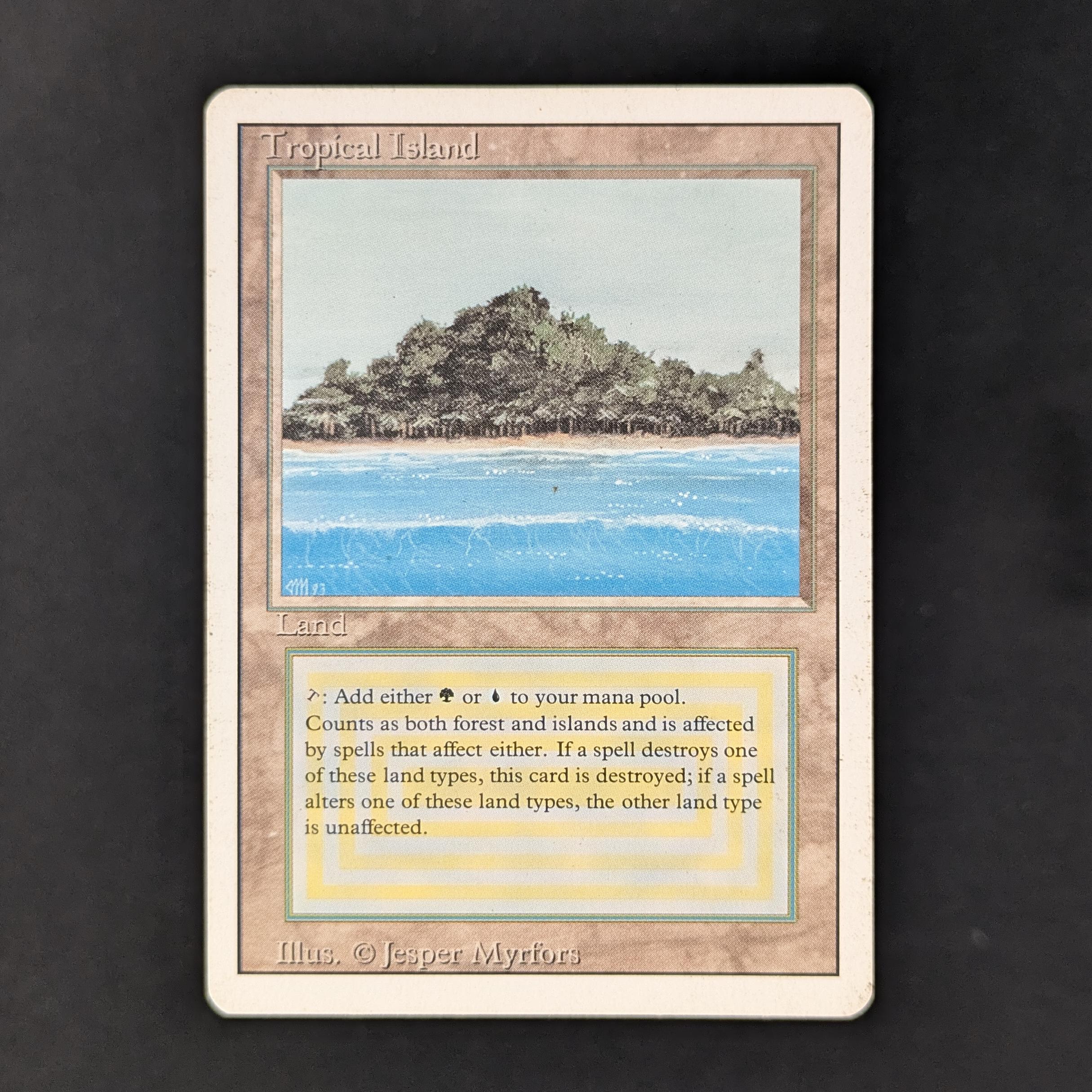 MTG Singles - Tropical Island - Revised - 