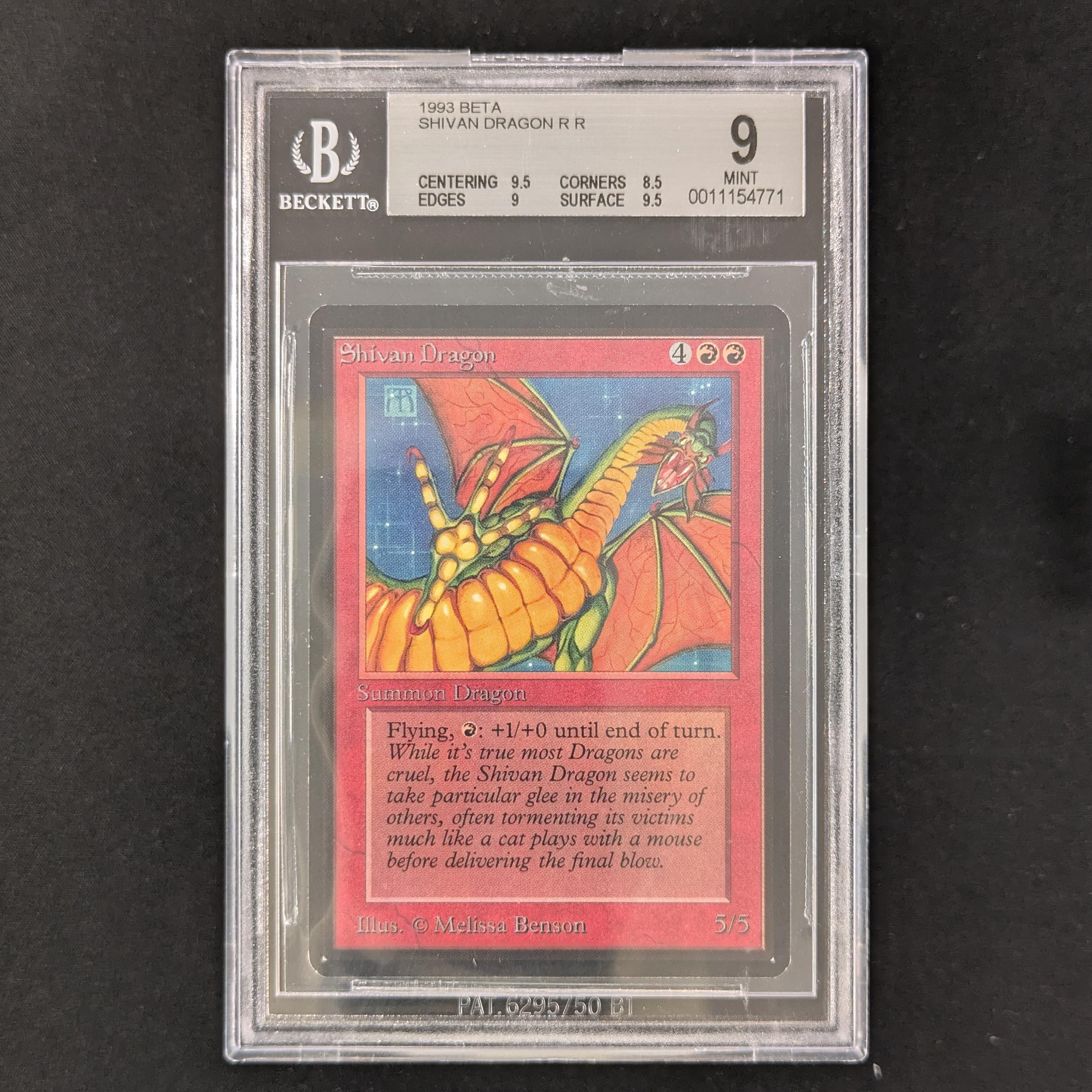 MTG Singles - Shivan Dragon - Beta - 