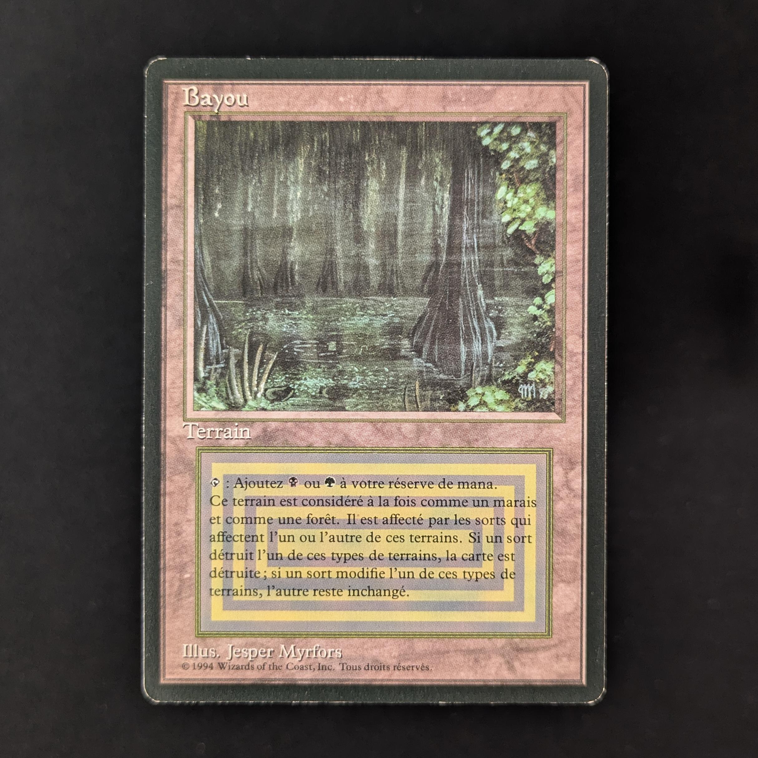 MTG Singles - Bayou - Foreign Black Bordered - 