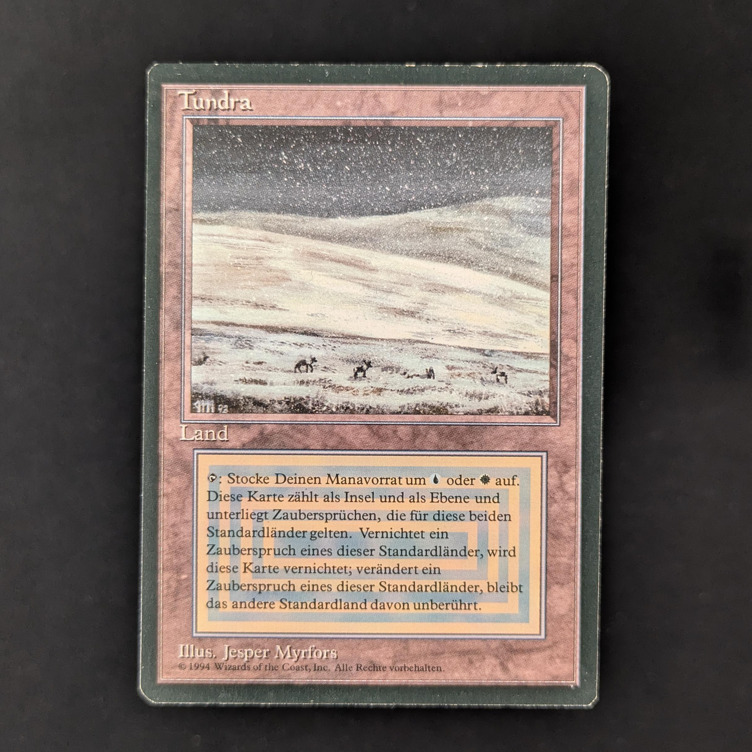 MTG Singles - Tundra - Foreign Black Bordered - 