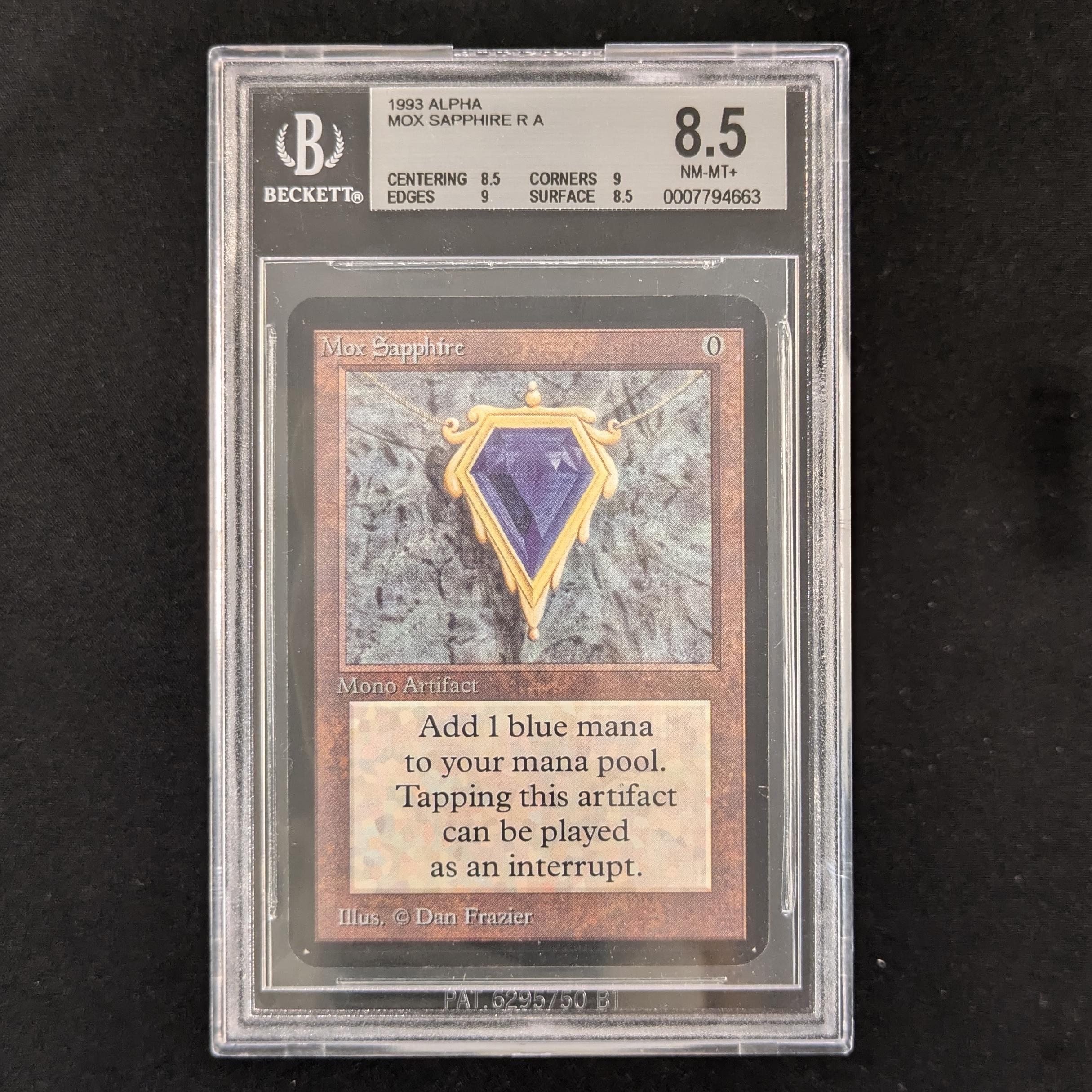 MTG Singles - Mox Sapphire - Alpha - 