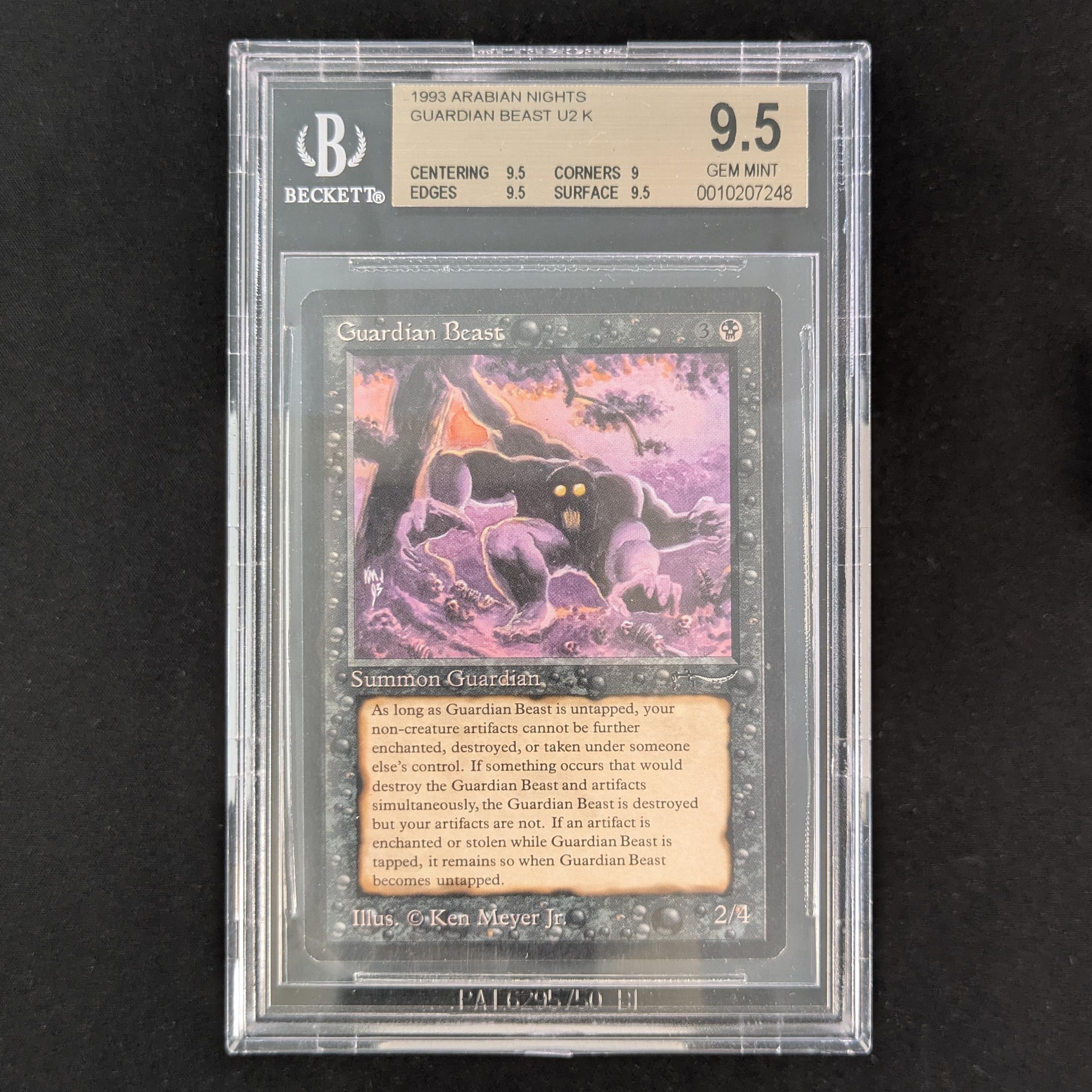 Guardian Beast - Arabian Nights - English - BGS 9.5