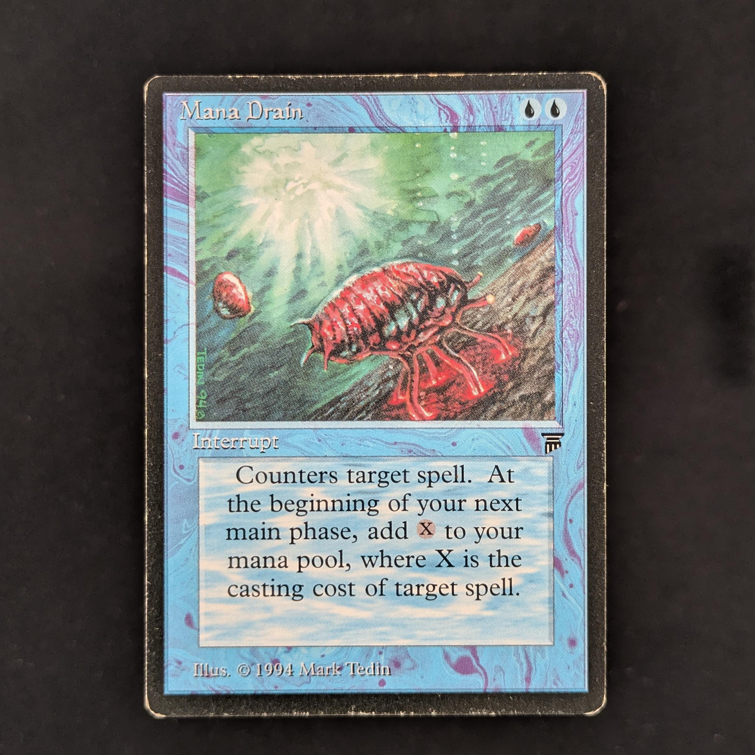 MTG Singles - Mana Drain - Legends - PL - BINDER DING - 29662