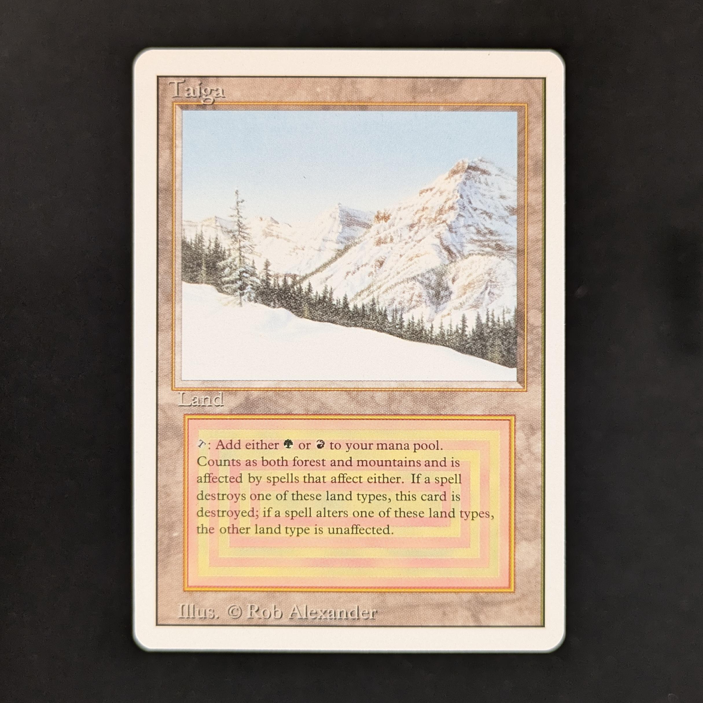 MTG Singles - Taiga - Revised - 