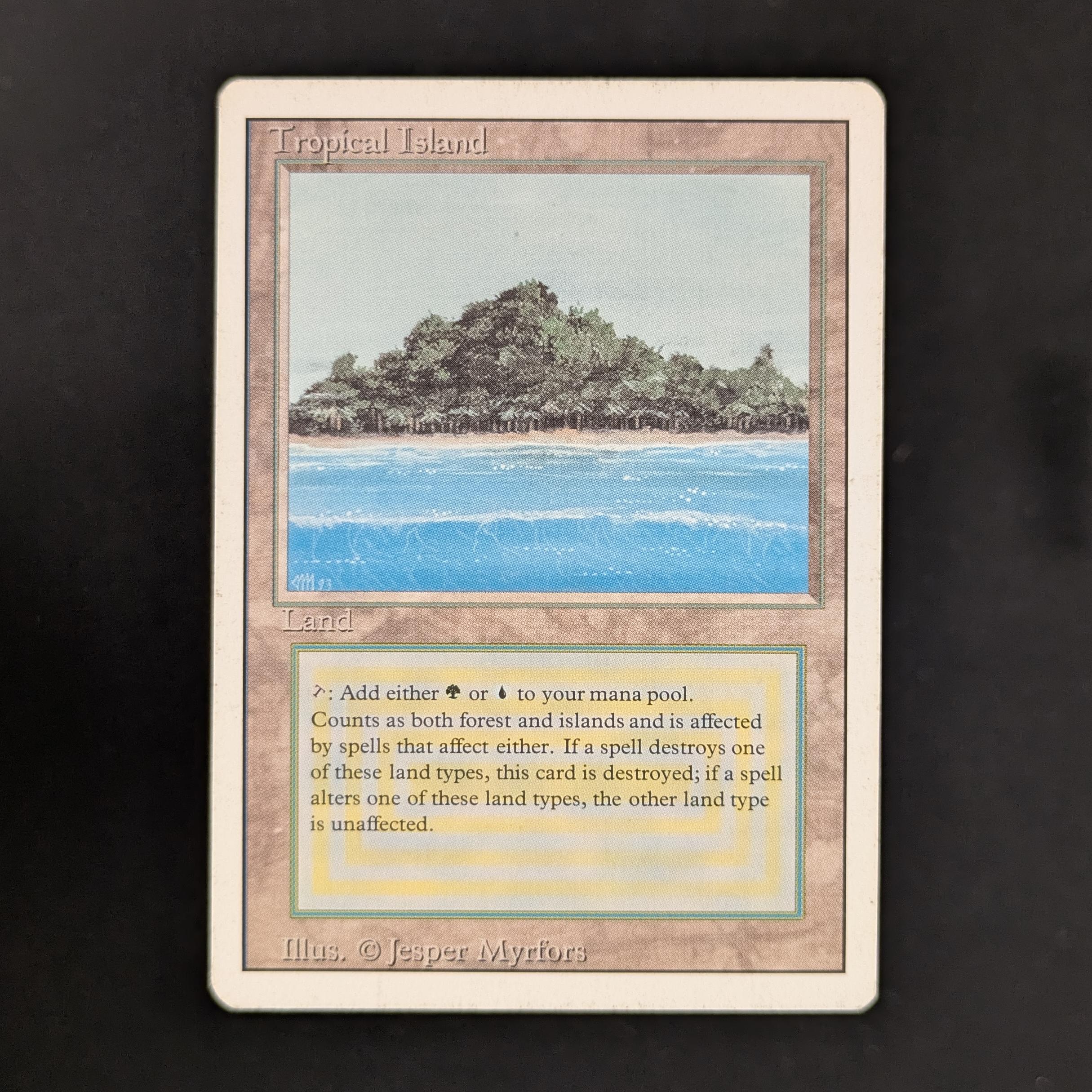 MTG Singles - Tropical Island - Revised - 