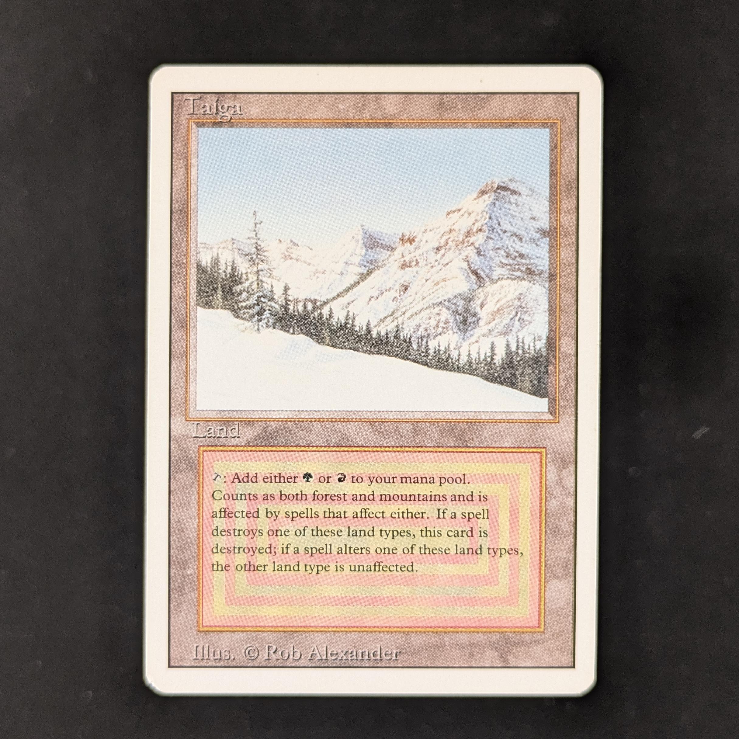 MTG Singles - Taiga - Revised - LP - 29922