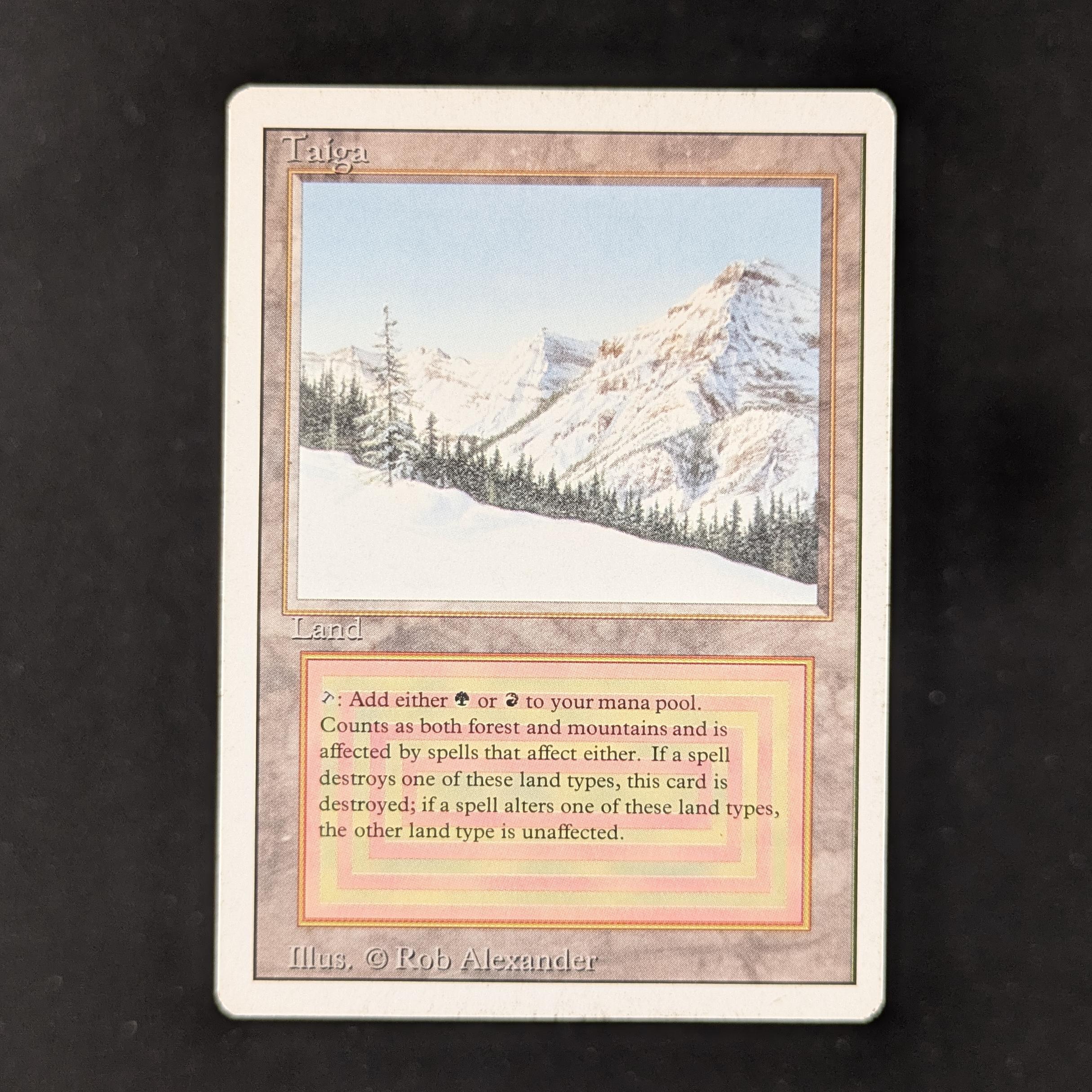 MTG Singles - Taiga - Revised - PL - 29923