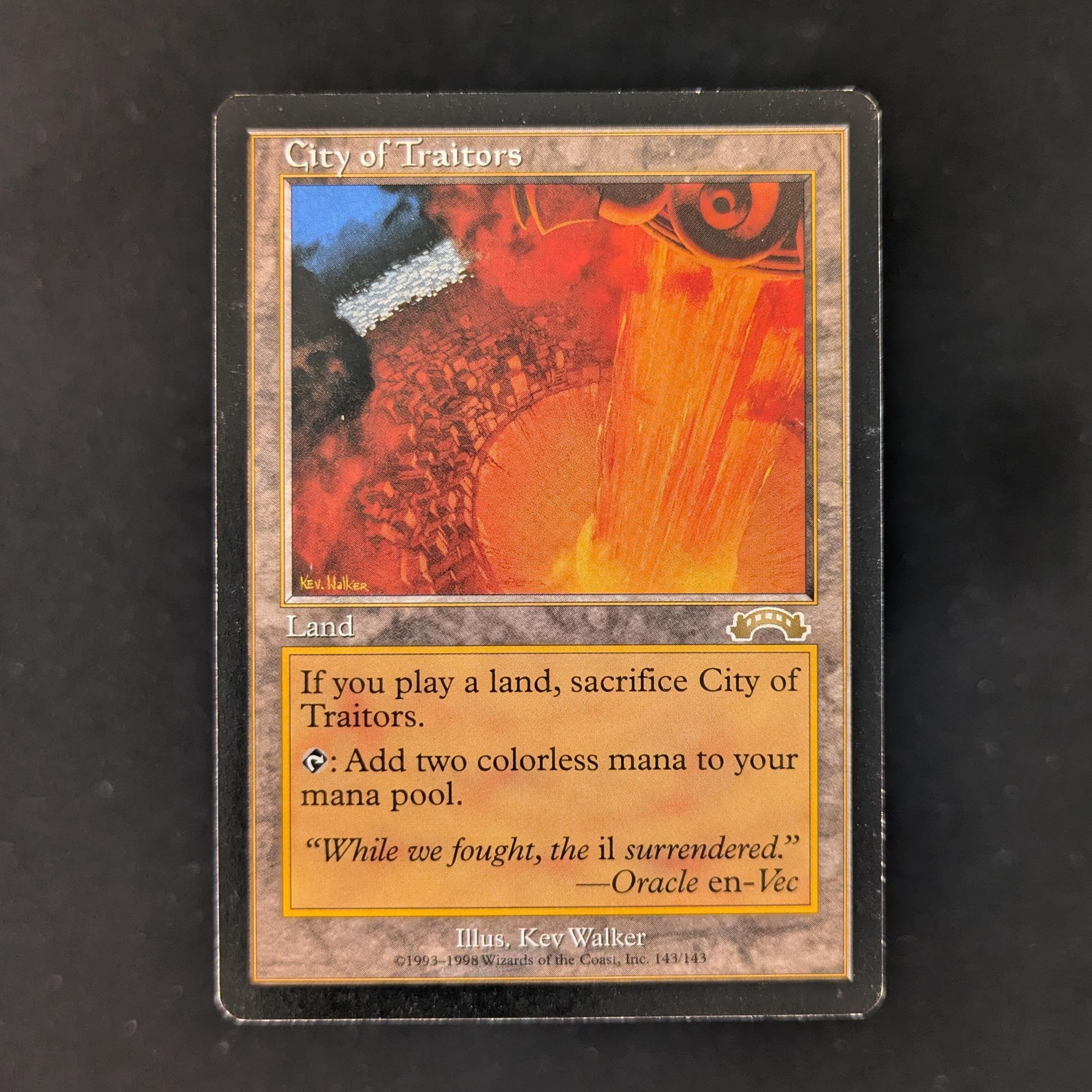 MTG Singles - City of Traitors - Exodus - English - GD - 29980