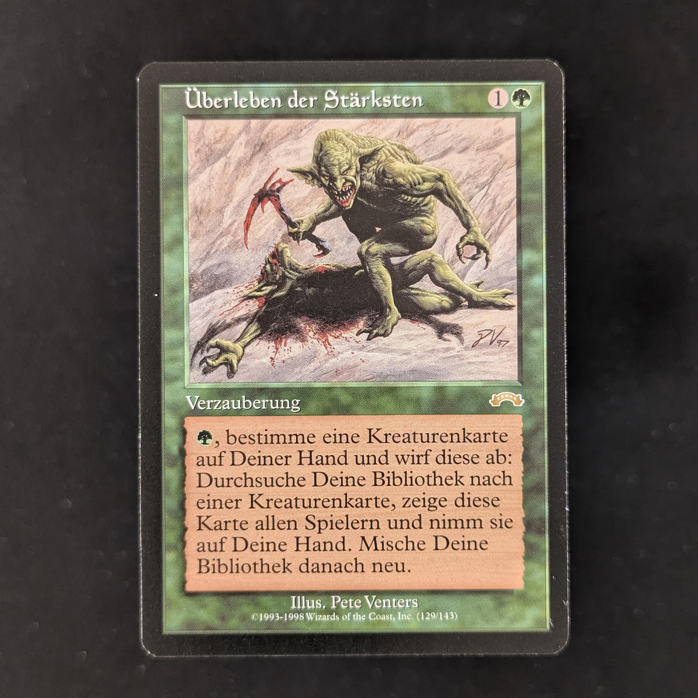 MTG Singles - Survival of the Fittest - Exodus - German - NM - 29990