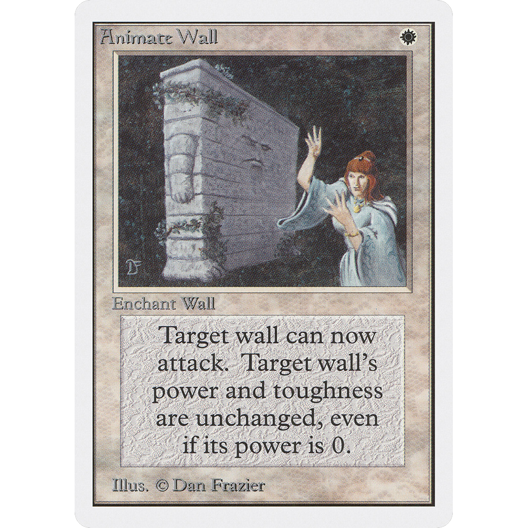 MTG Singles - Animate Wall - Unlimited - Regular