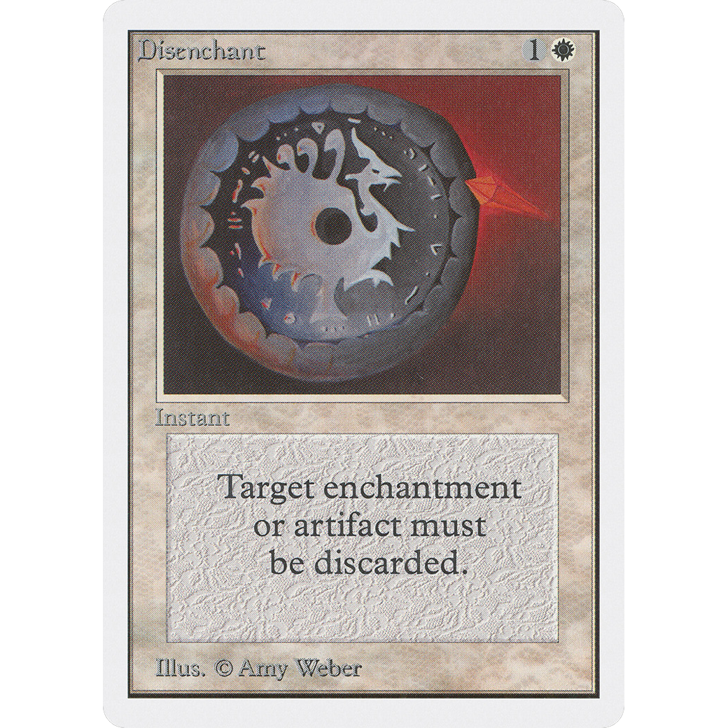 MTG Singles - Disenchant - Unlimited - Regular