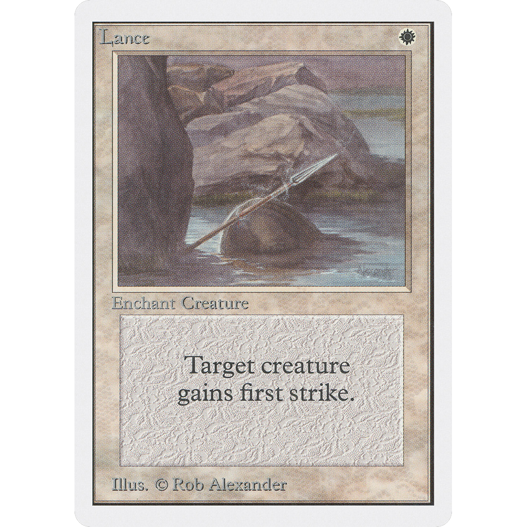 MTG Singles - Lance - Unlimited - Regular