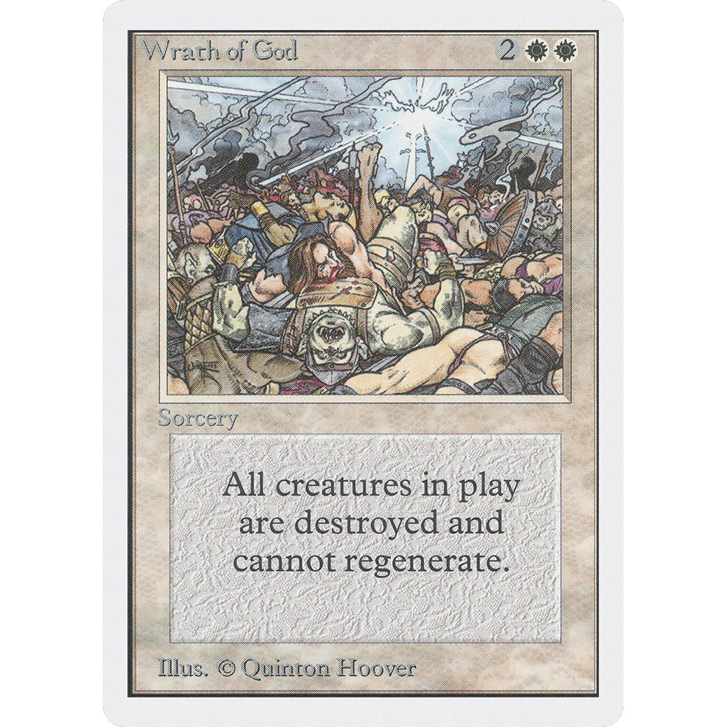 MTG Singles - Wrath of God - Unlimited - Regular