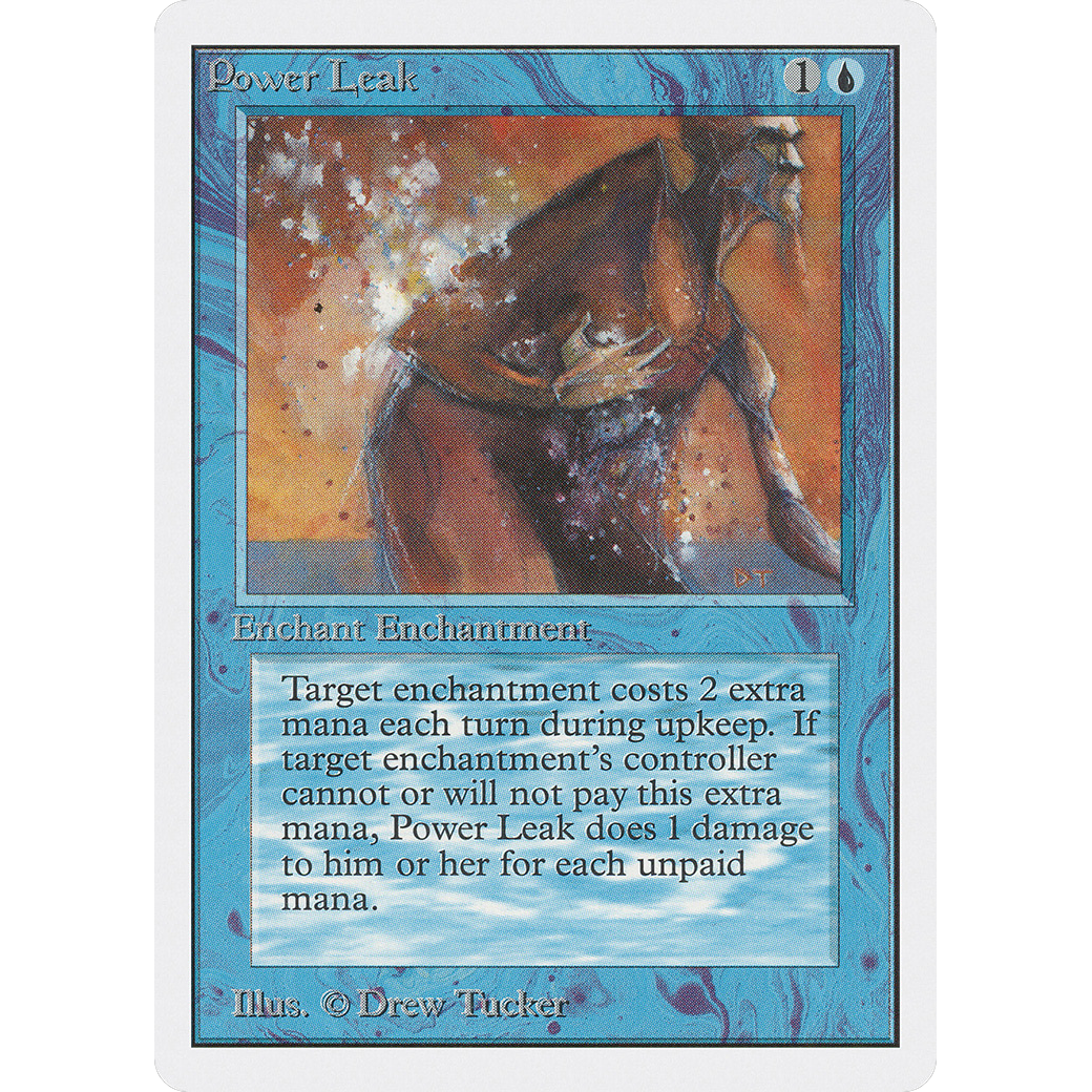 MTG Singles - Power Leak - Unlimited - Regular