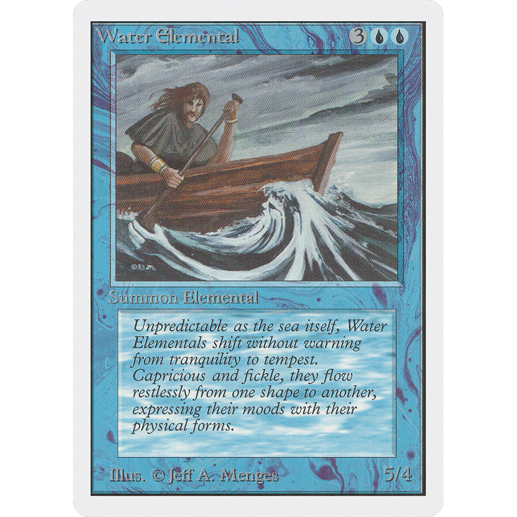 MTG Singles - Water Elemental - Unlimited - Regular