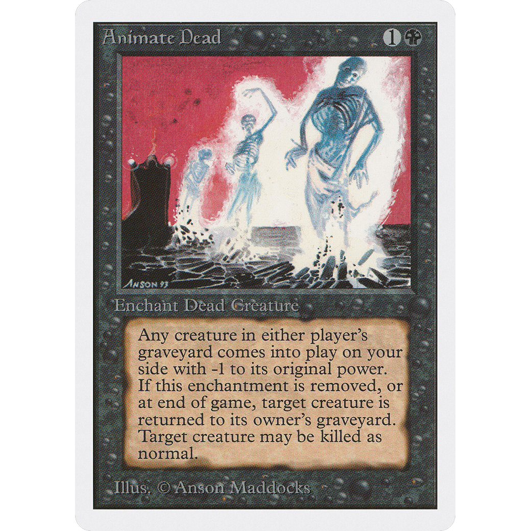 MTG Singles - Animate Dead - Unlimited - Regular