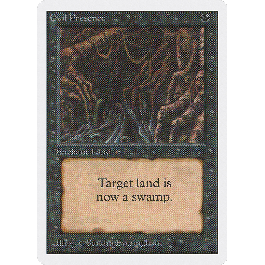 MTG Singles - Evil Presence - Unlimited - Regular