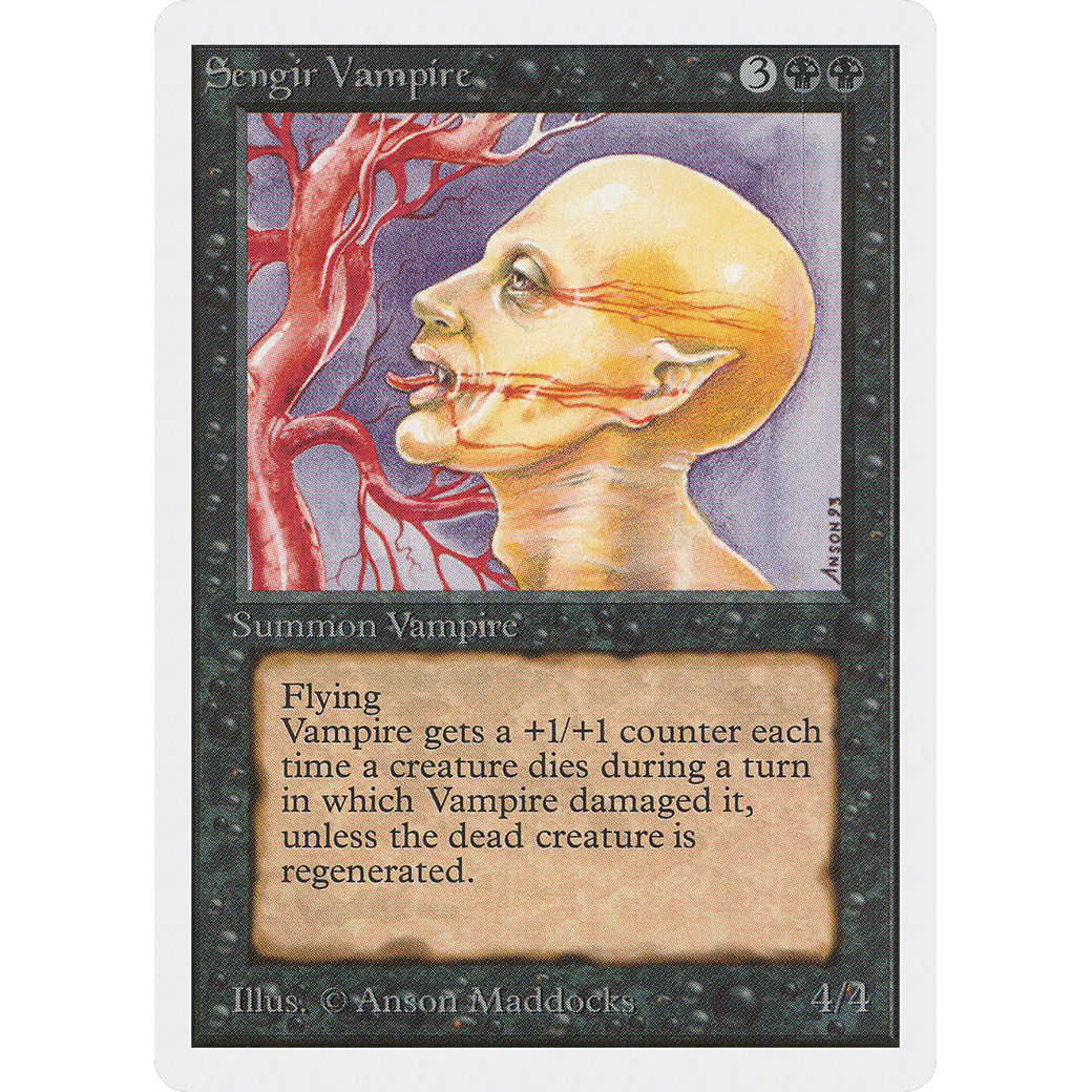 MTG Singles - Sengir Vampire - Unlimited - Regular
